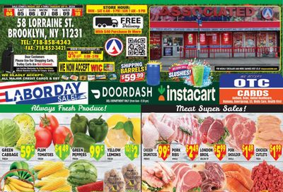 Associated Supermarkets (Brooklyn Area, NY) Weekly Ad September 4 - 10, 2026