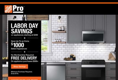 Home Depot (Eleele Area, HI) Weekly Ad September 7 - 14, 2026