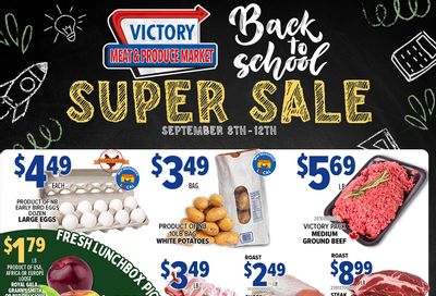 Victory Meat Market Flyer September 8 to 12