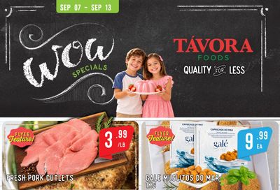 Tavora Foods Flyer September 7 to 13