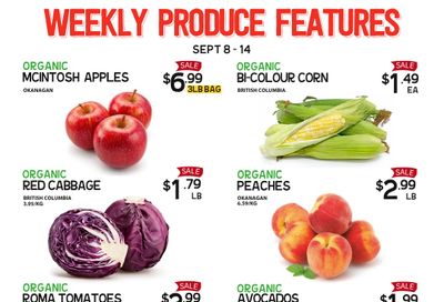 Pomme Natural Market Weekly Produce Flyer September 8 to 14