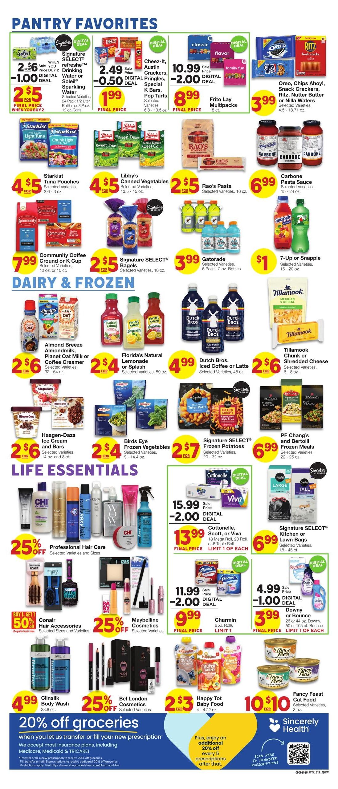Market Street (Allen Area, TX) Weekly Ad September 9 - 15, 2026