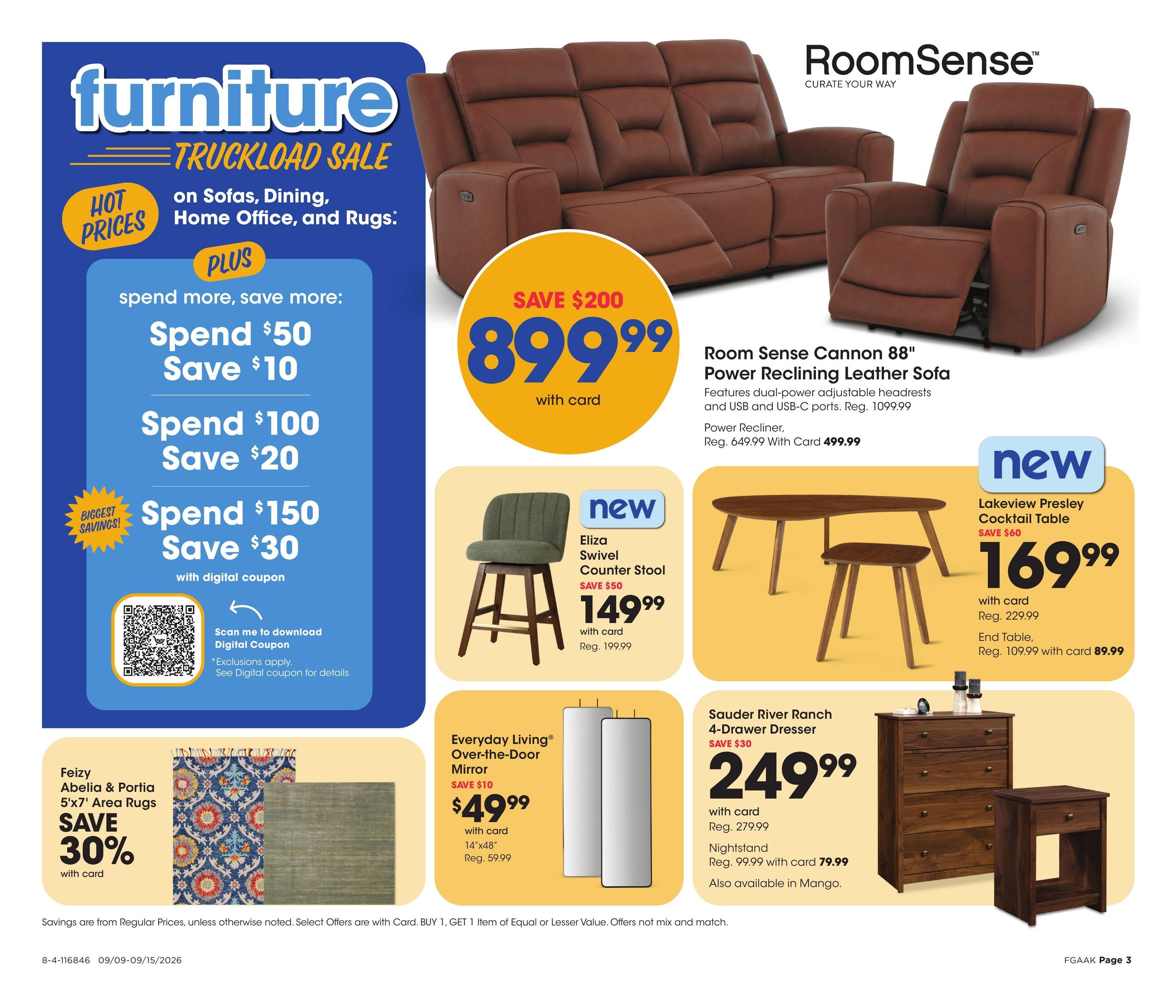 Fred Meyer (Anchorage-Fairbanks Area, AK) Home & Apparel Weekly Ad September 9 - 15, 2026