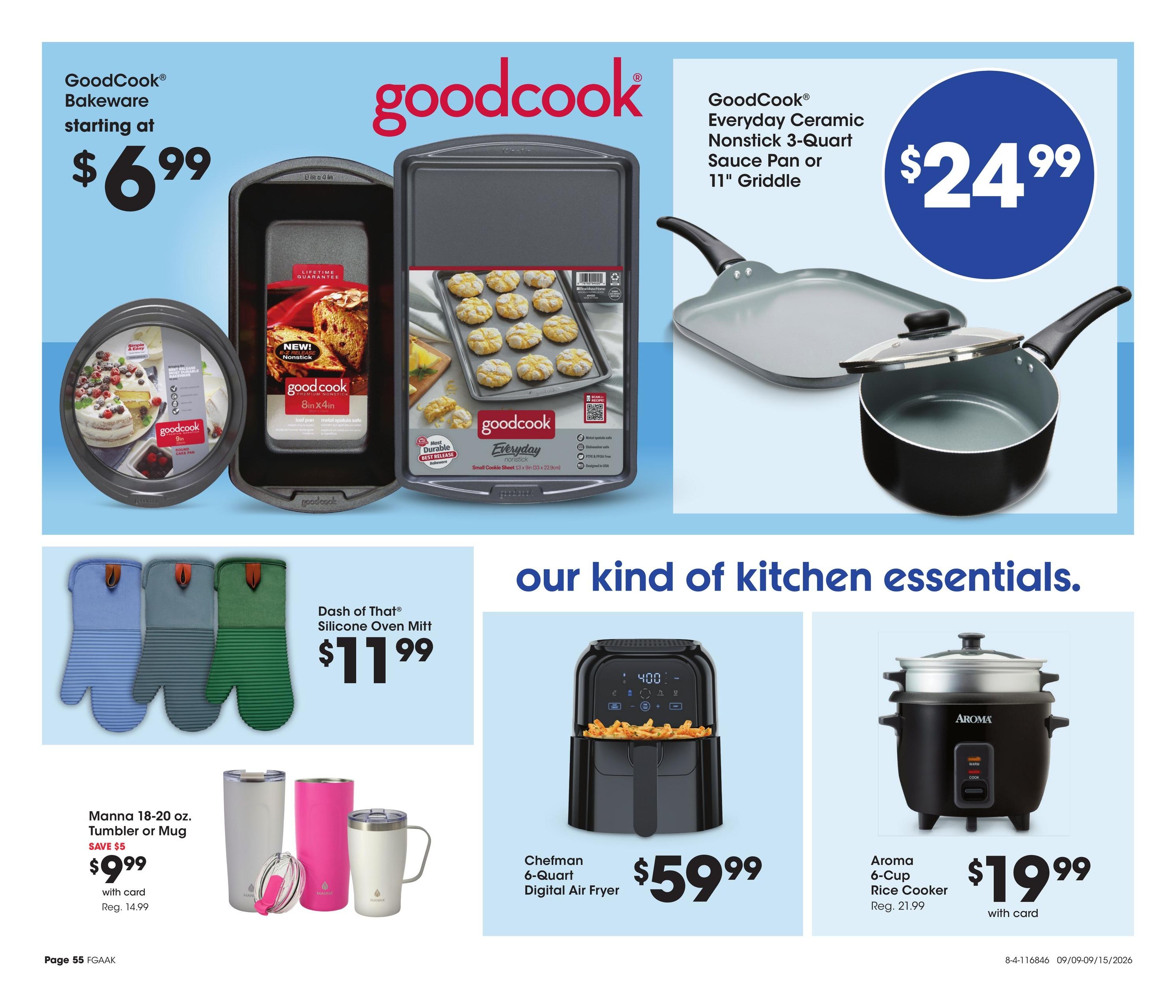 Fred Meyer (Anchorage-Fairbanks Area, AK) Home & Apparel Weekly Ad September 9 - 15, 2026