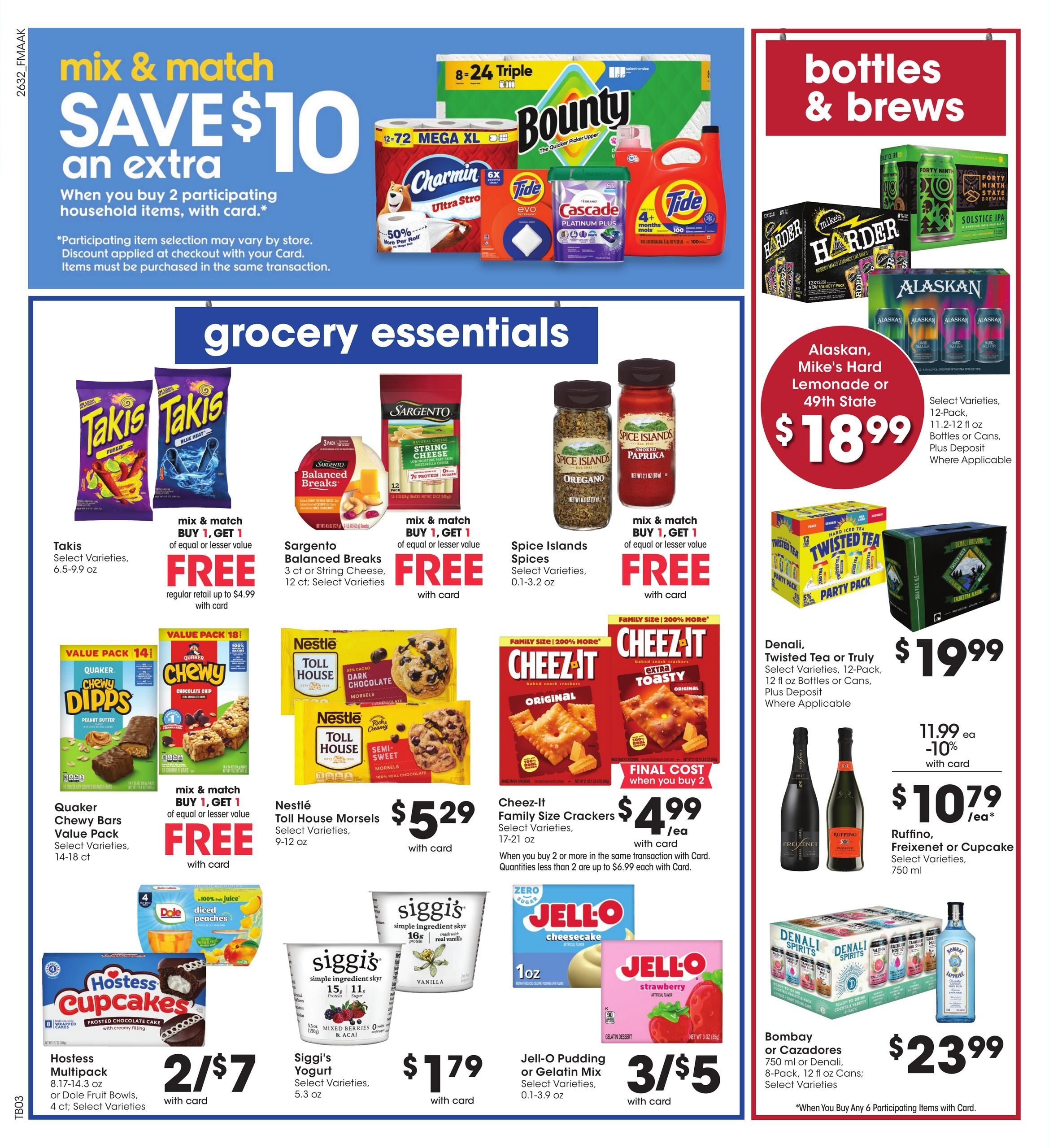 Fred Meyer (Anchorage-Fairbanks Area, AK) Weekly Ad September 9 - 15, 2026