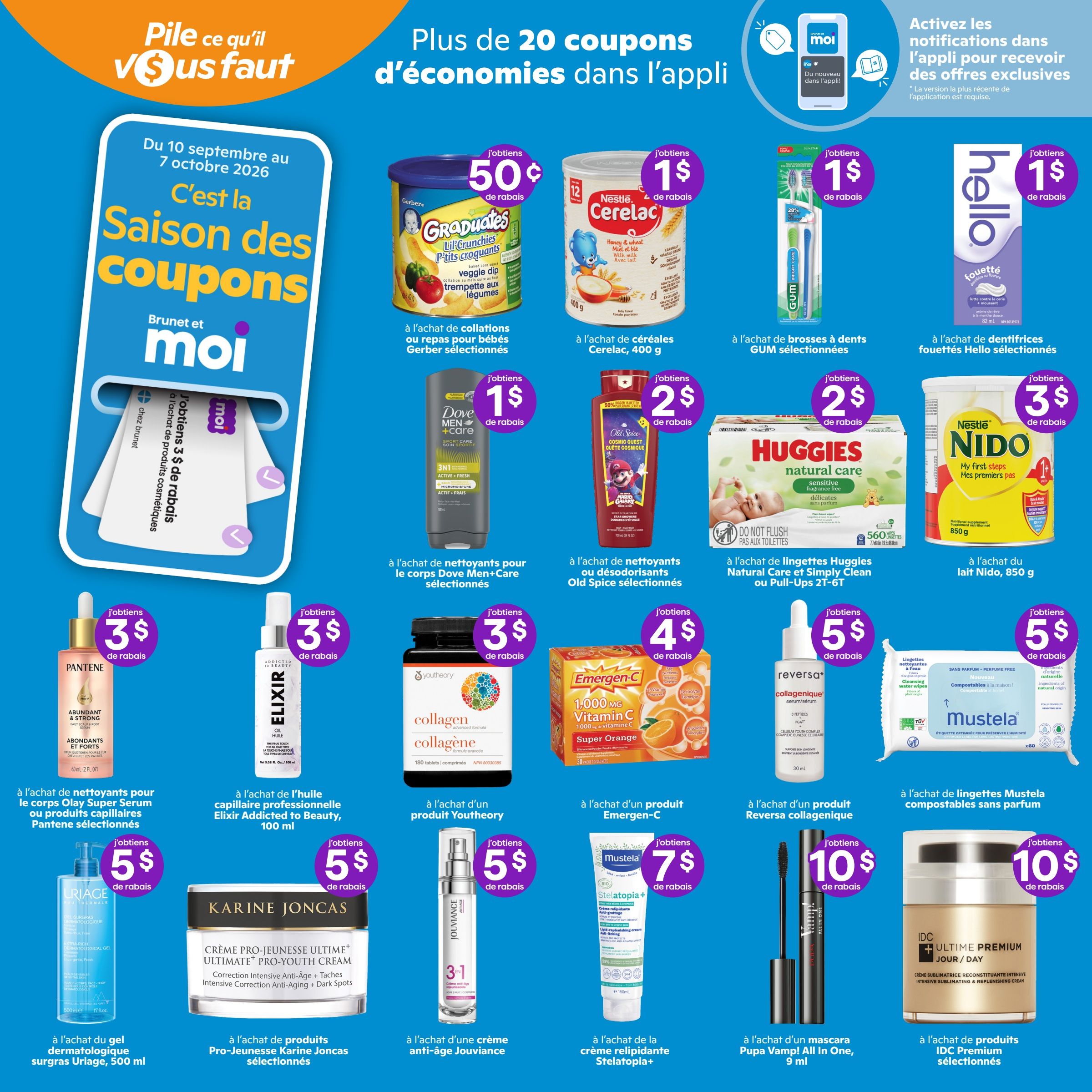 Brunet Flyer September 10 to 16
