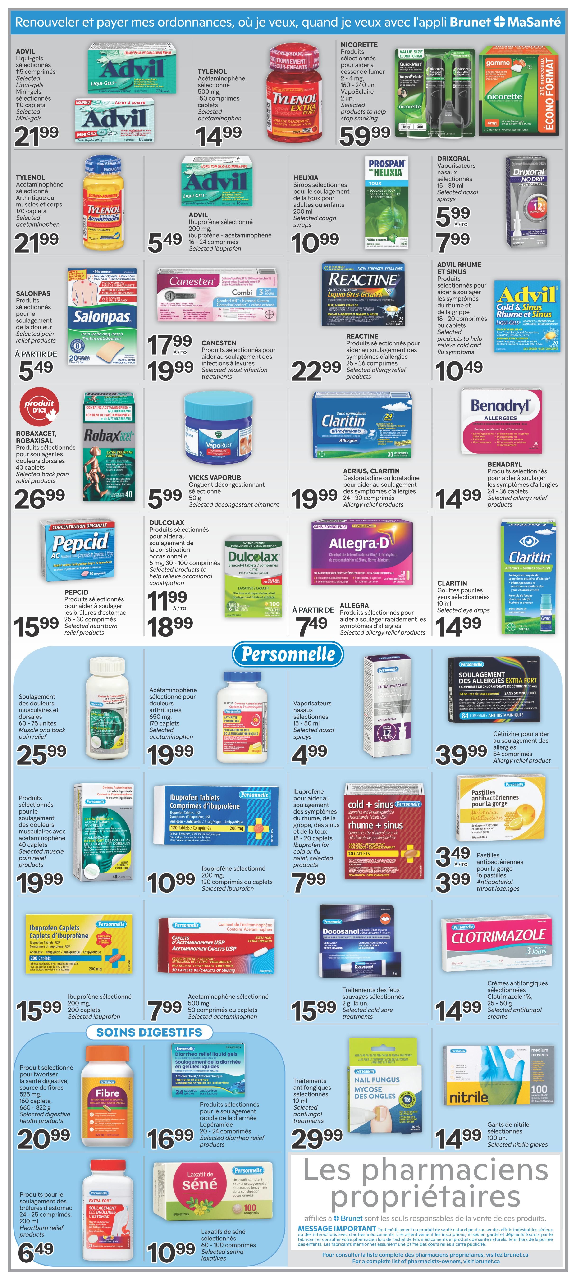 Brunet Flyer September 10 to 16