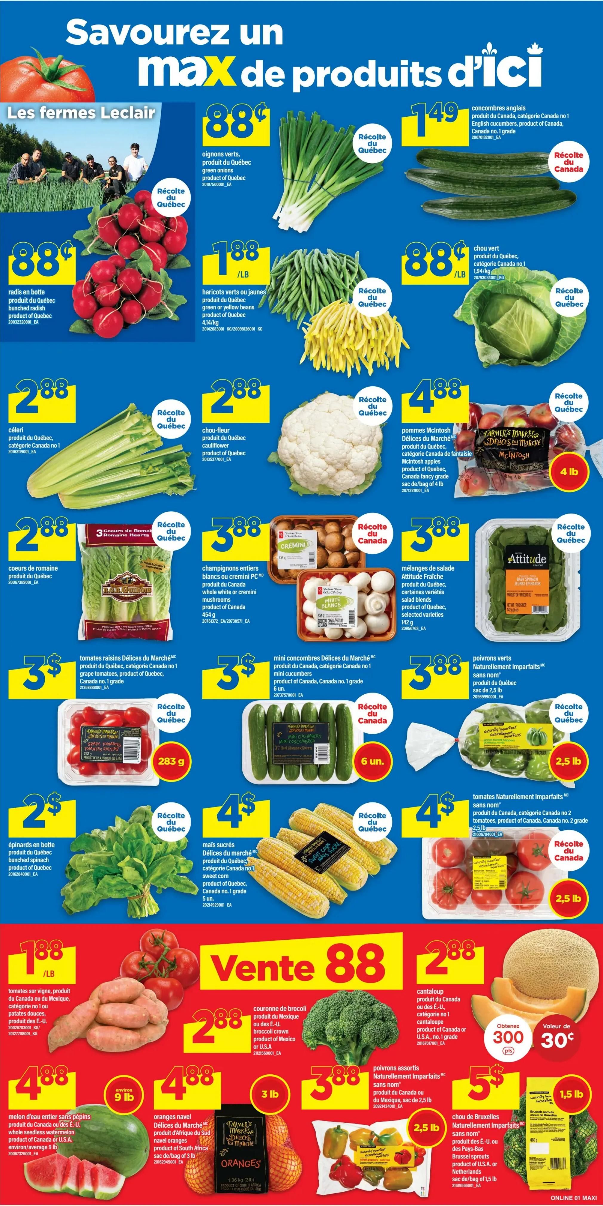 Maxi Flyer September 10 to 16