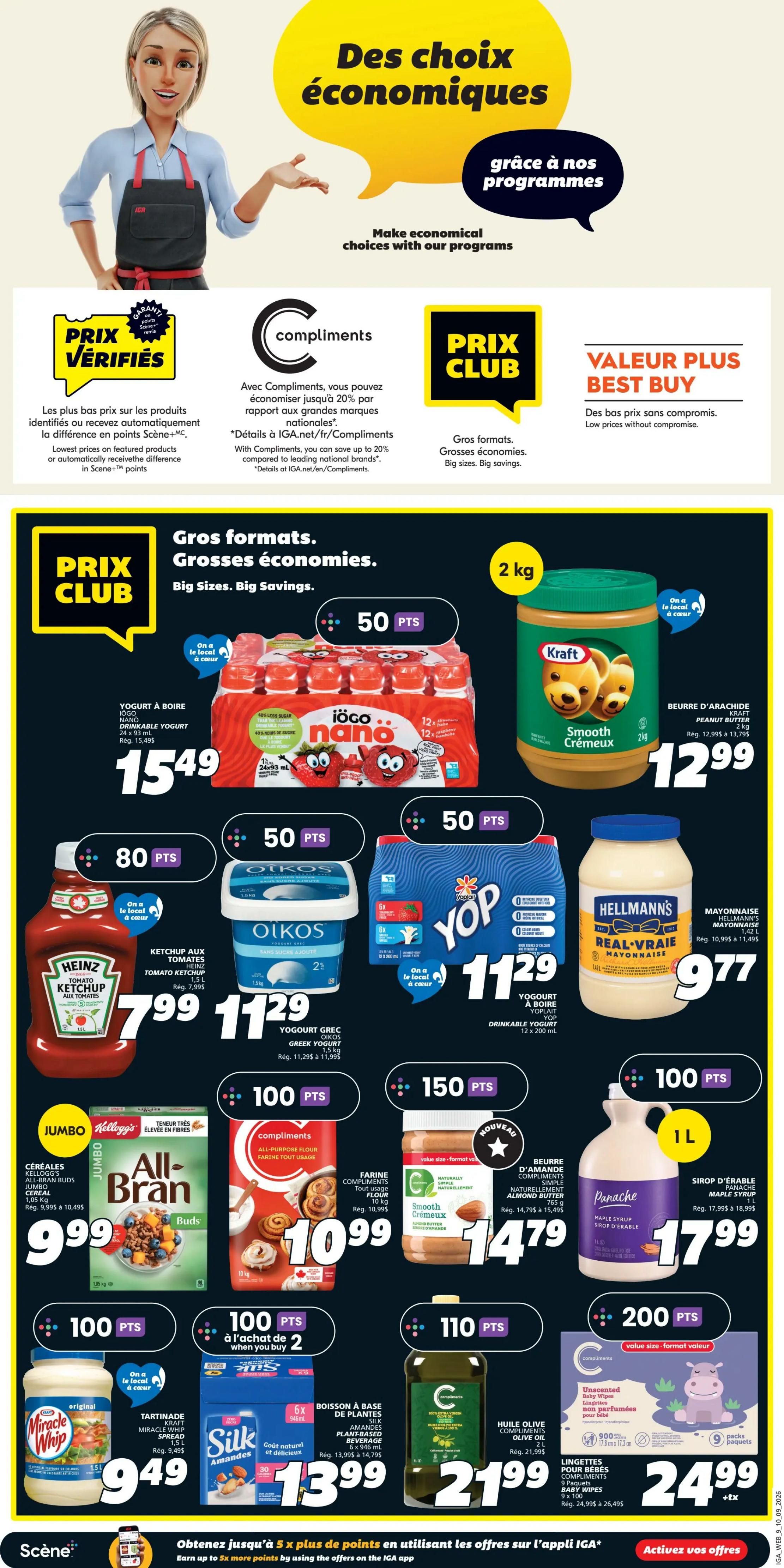 IGA (QC) Flyer September 10 to 16
