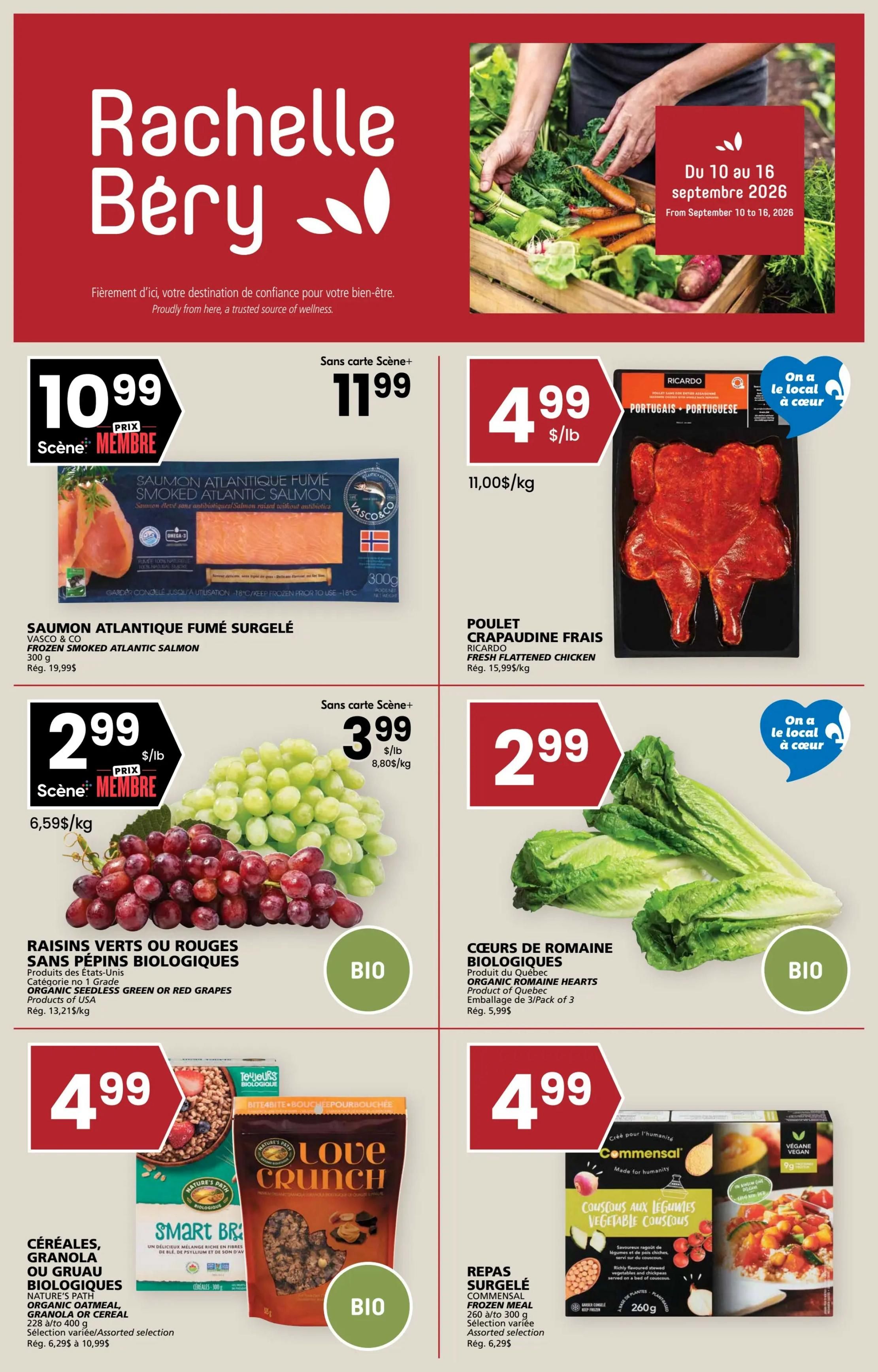 Rachelle Bery Grocery Flyer September 10 to 16