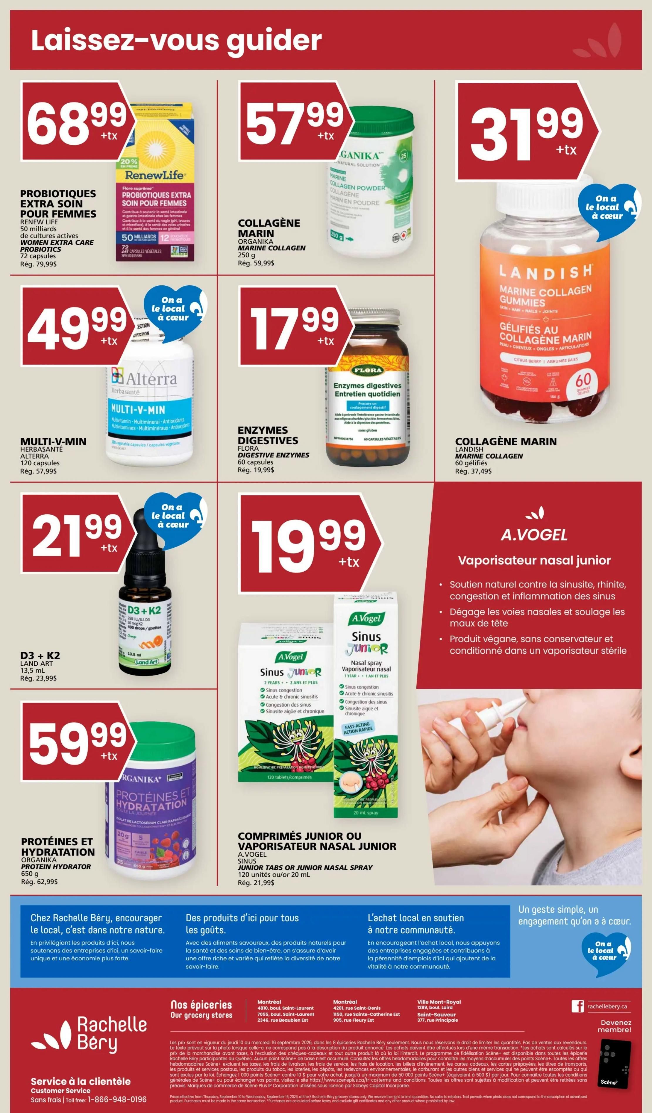 Rachelle Bery Grocery Flyer September 10 to 16