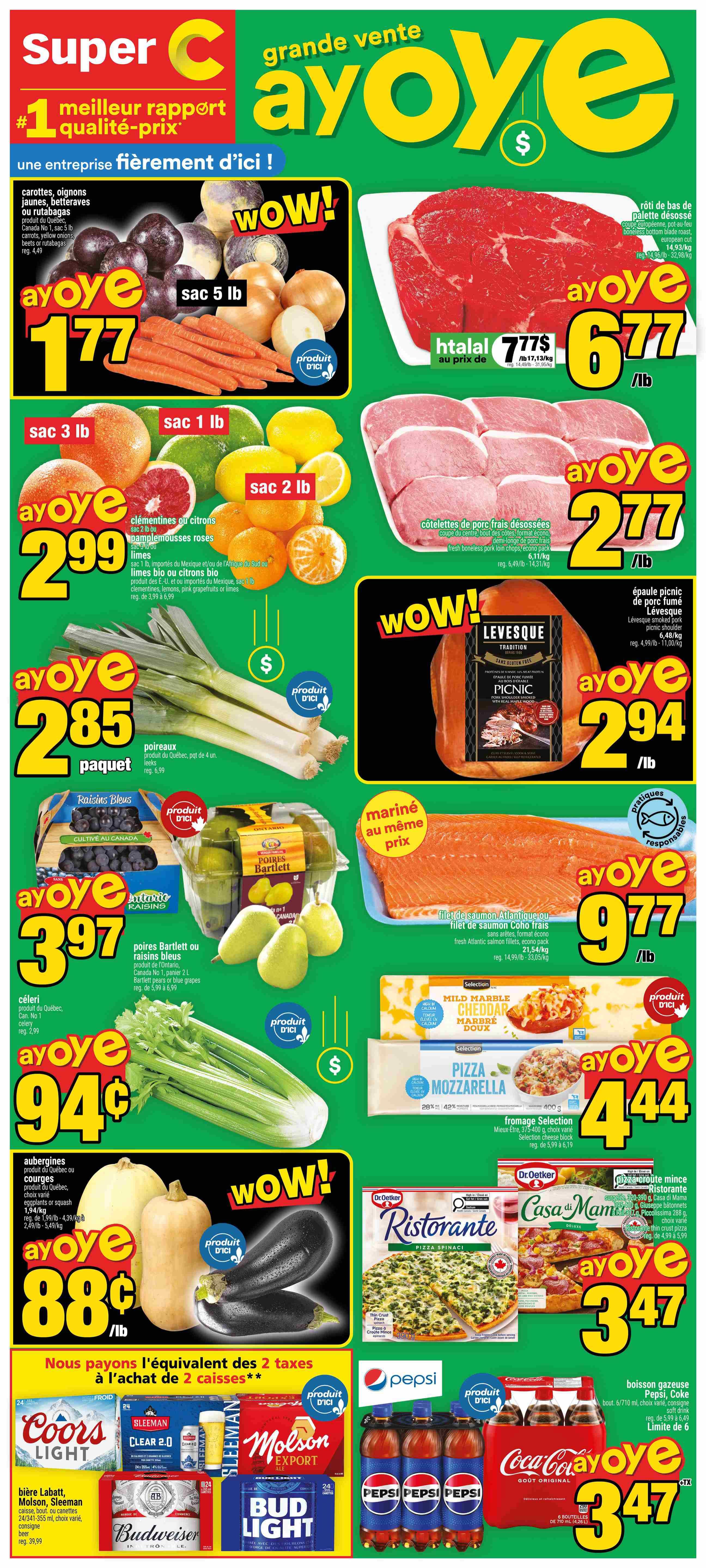 Super C Flyer September 10 to 16