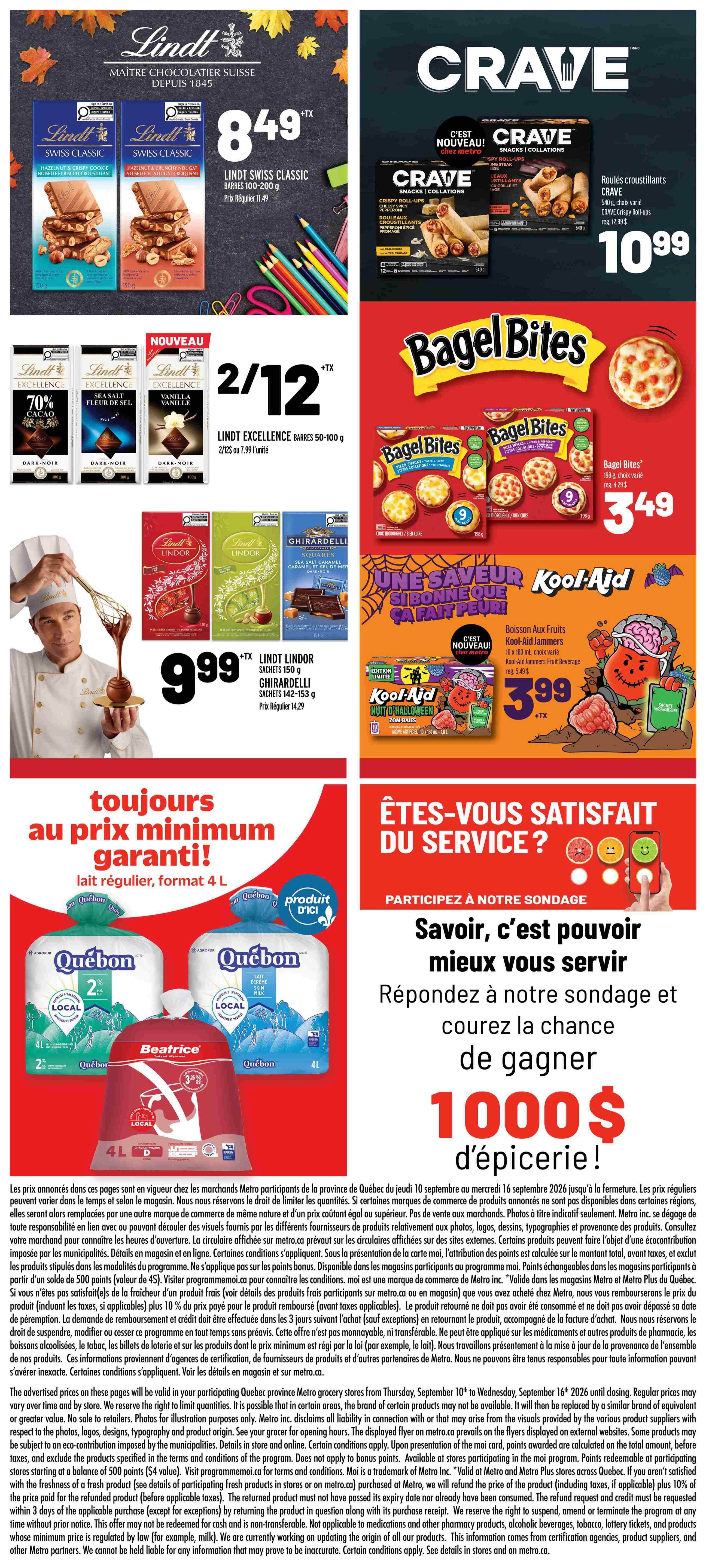 Metro (QC) Flyer September 10 to 16