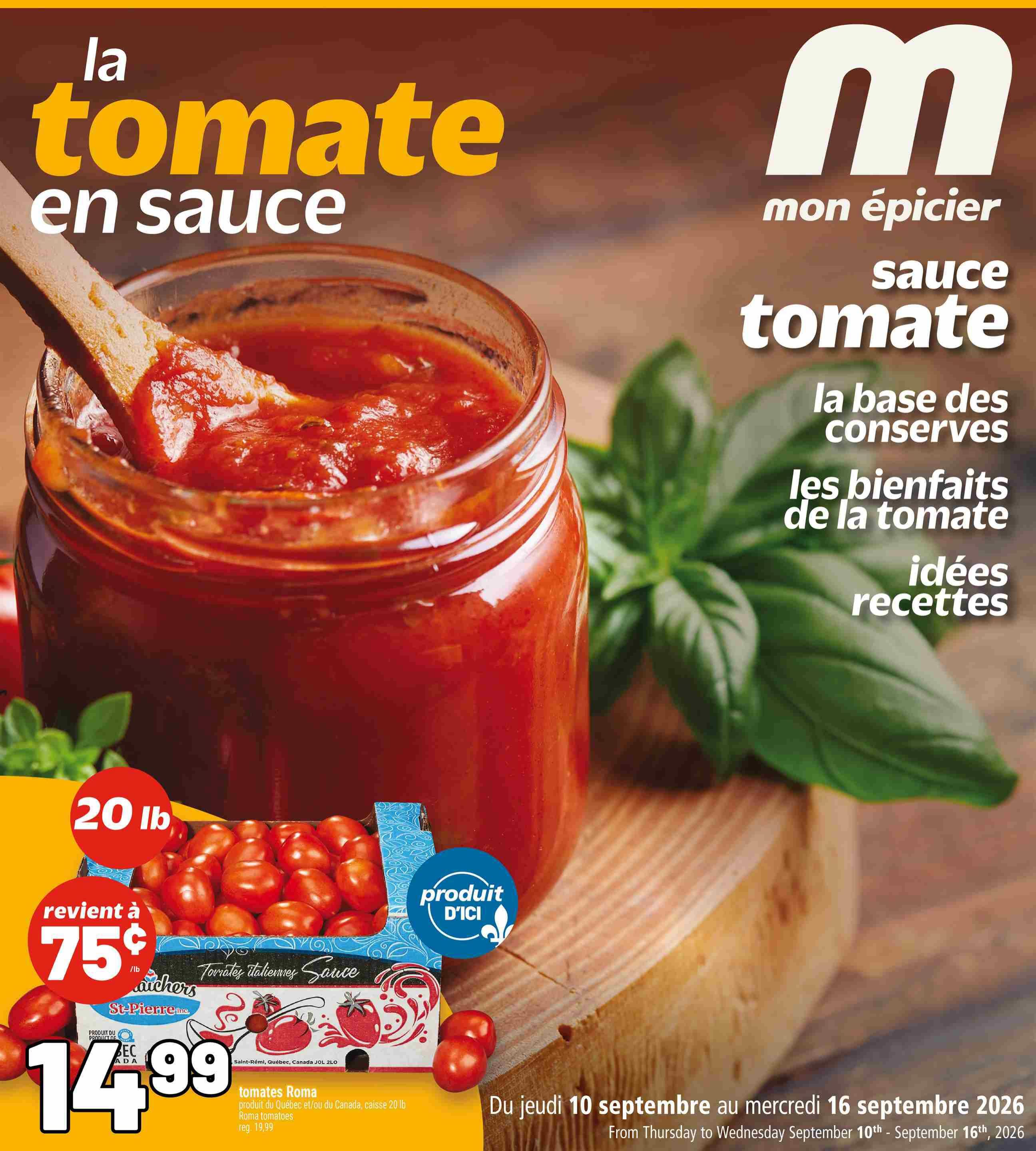Metro (QC) Flyer September 10 to 16