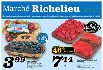 Marche Richelieu Flyer September 10 to 16