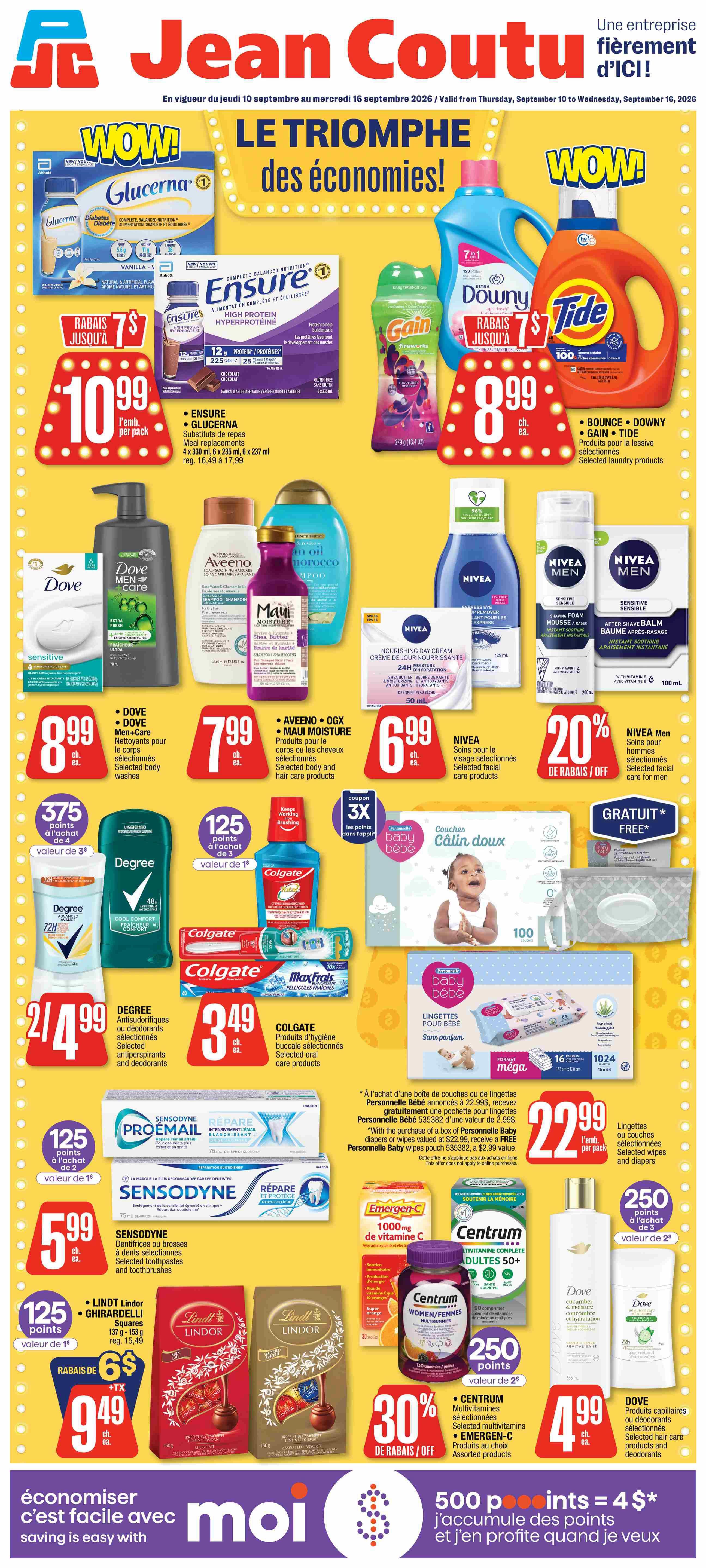 Jean Coutu Flyer September 10 to 16