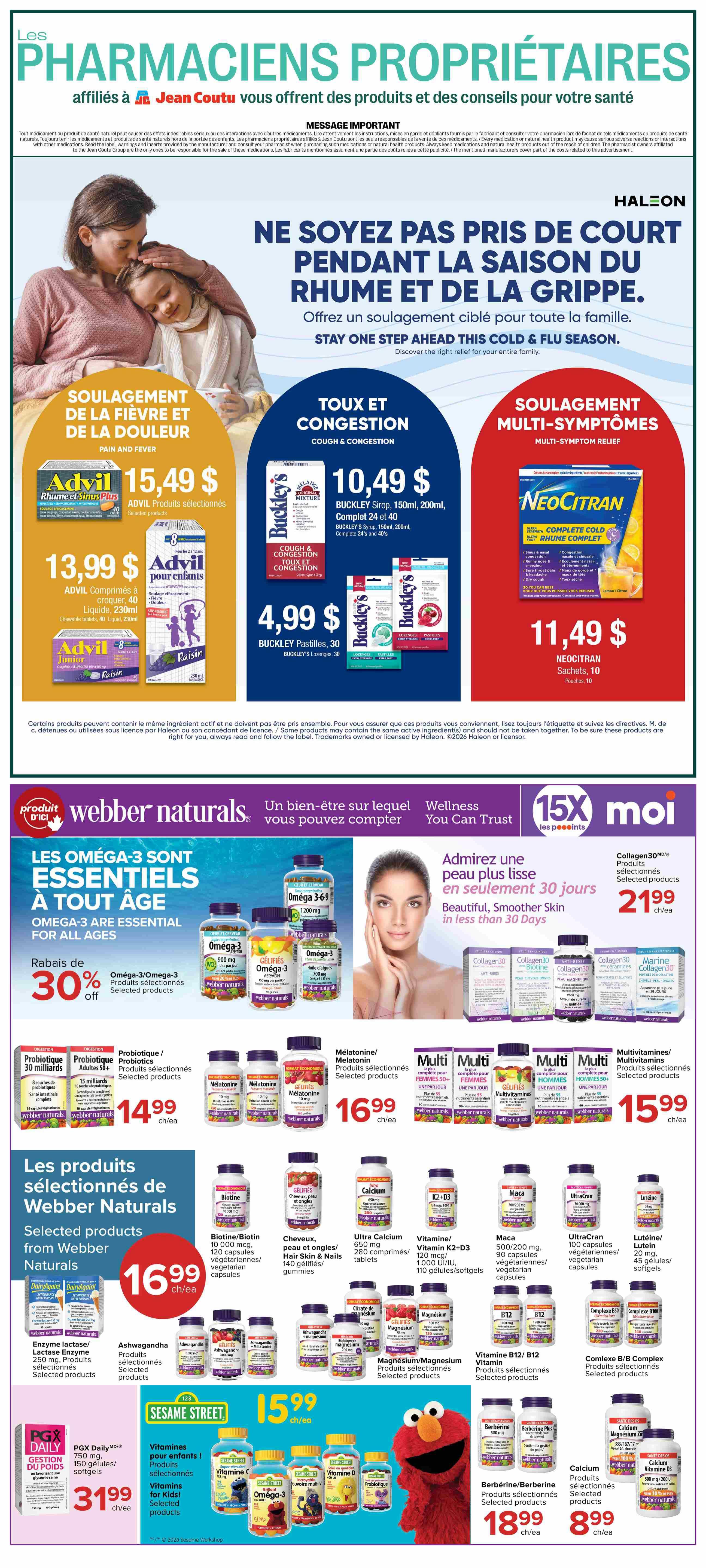 Jean Coutu Flyer September 10 to 16
