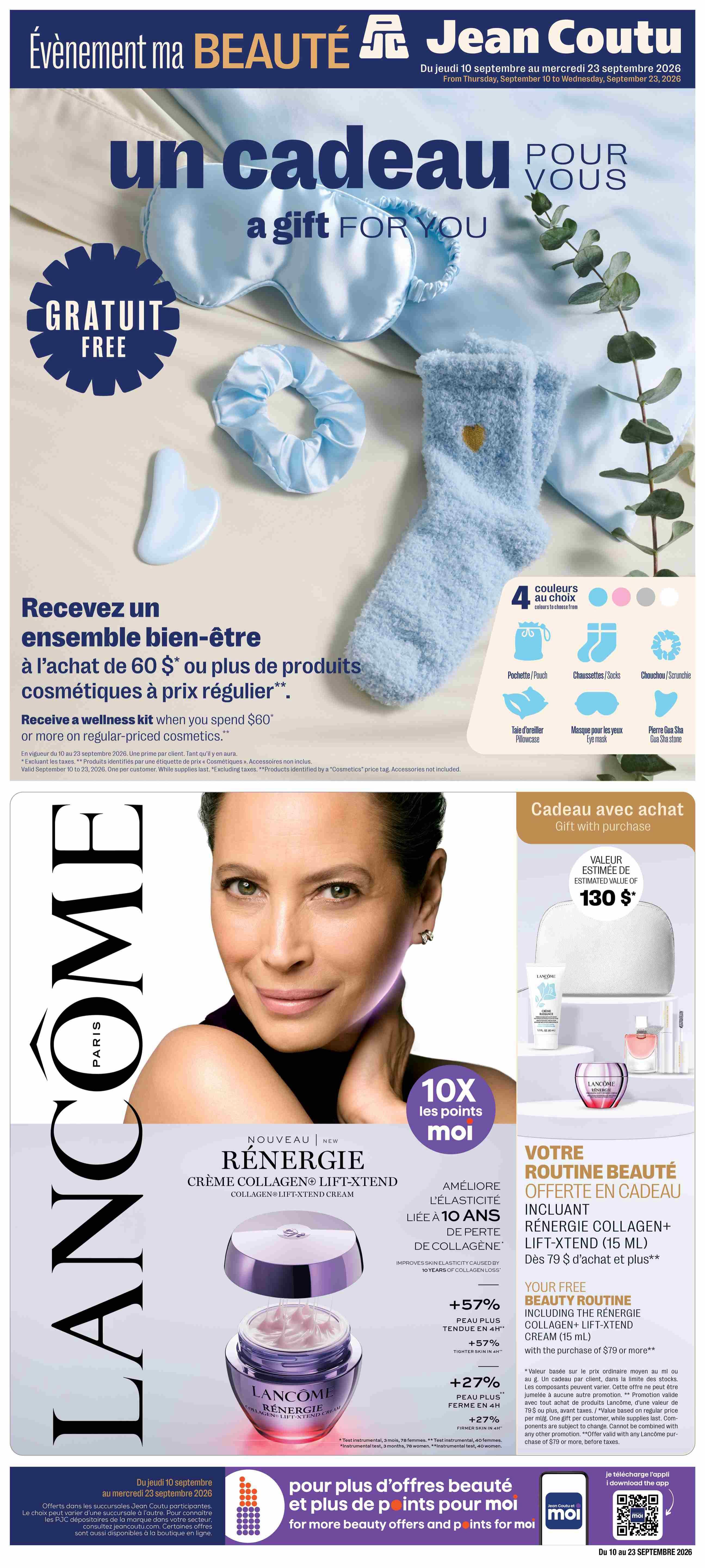 Jean Coutu Beauty Flyer September 10 to 23