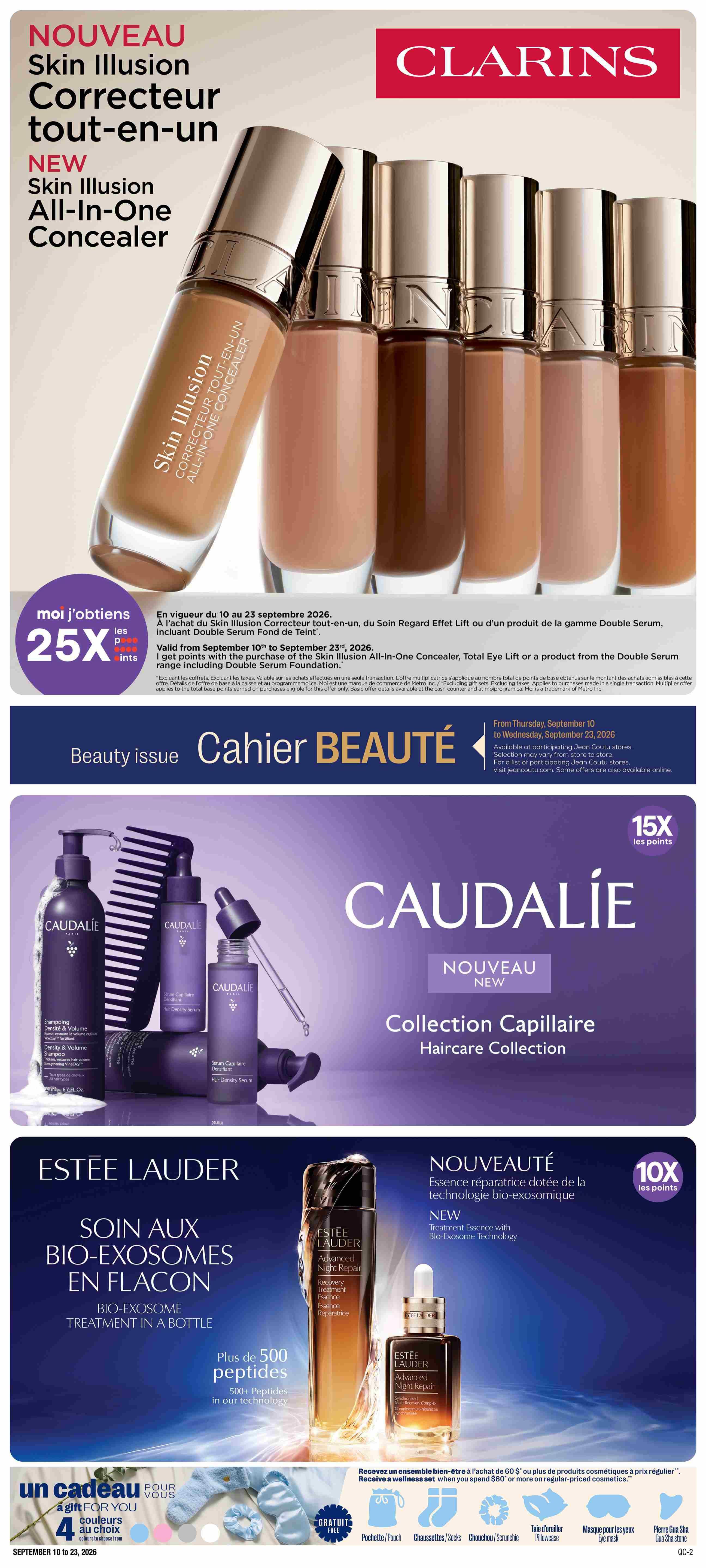 Jean Coutu Beauty Flyer September 10 to 23
