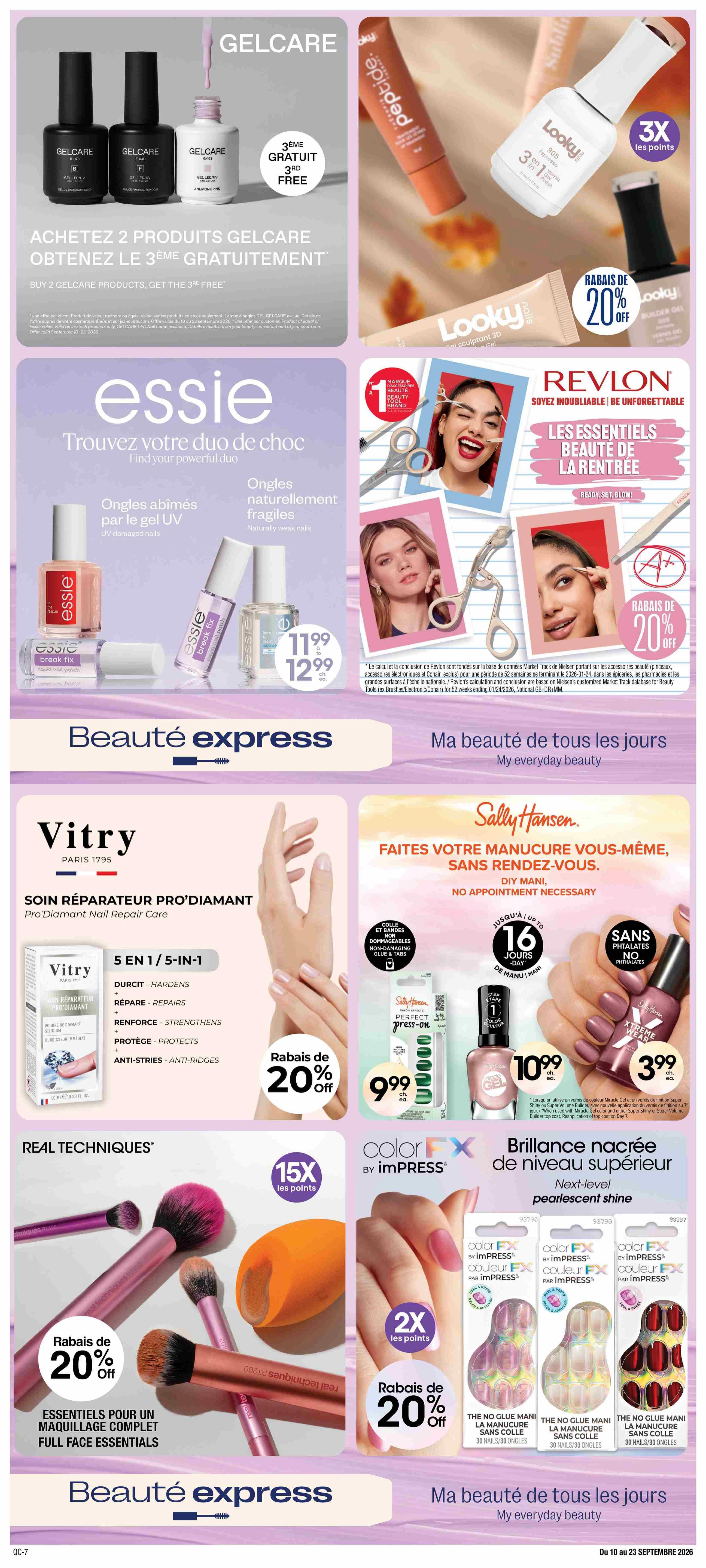 Jean Coutu Beauty Flyer September 10 to 23