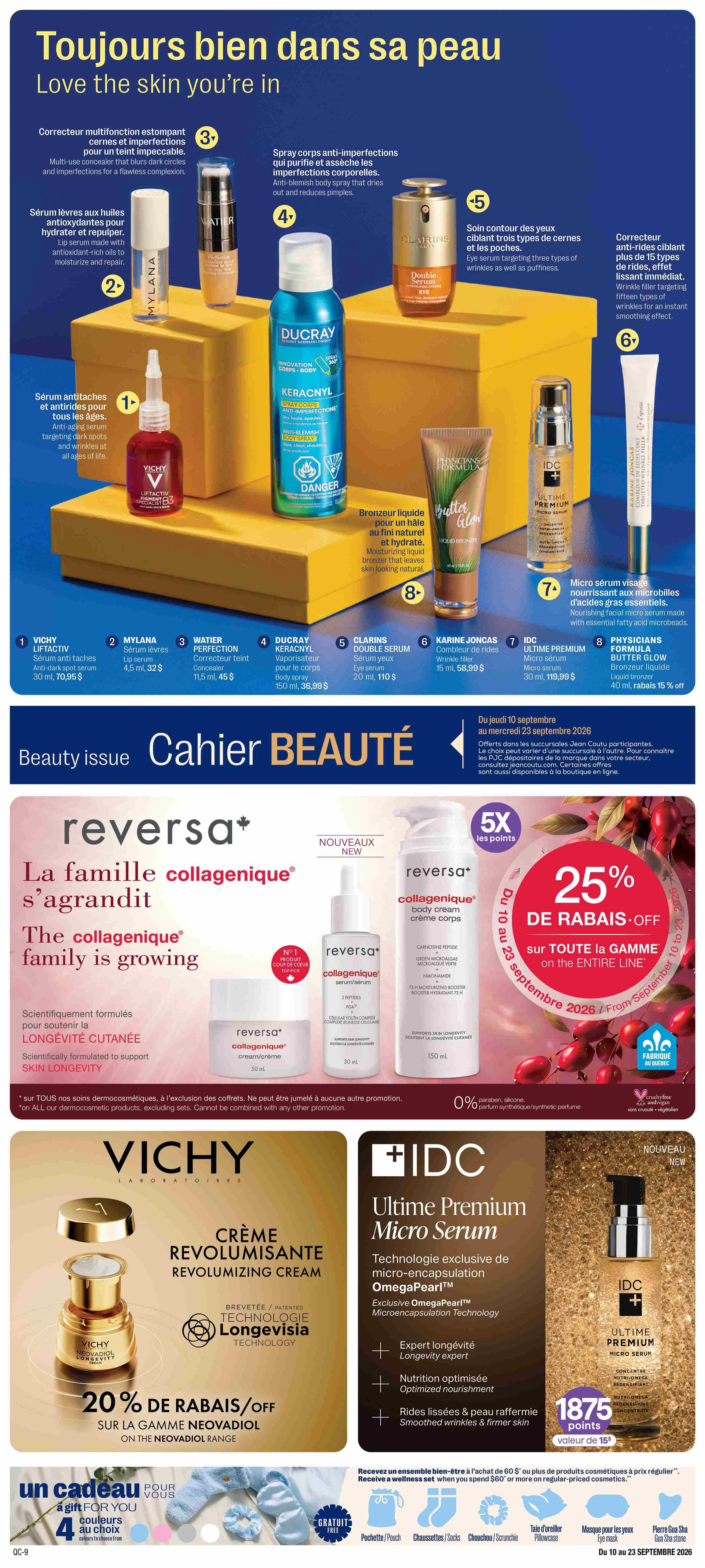 Jean Coutu Beauty Flyer September 10 to 23