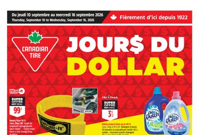 Canadian Tire (QC) Flyer September 10 to 16
