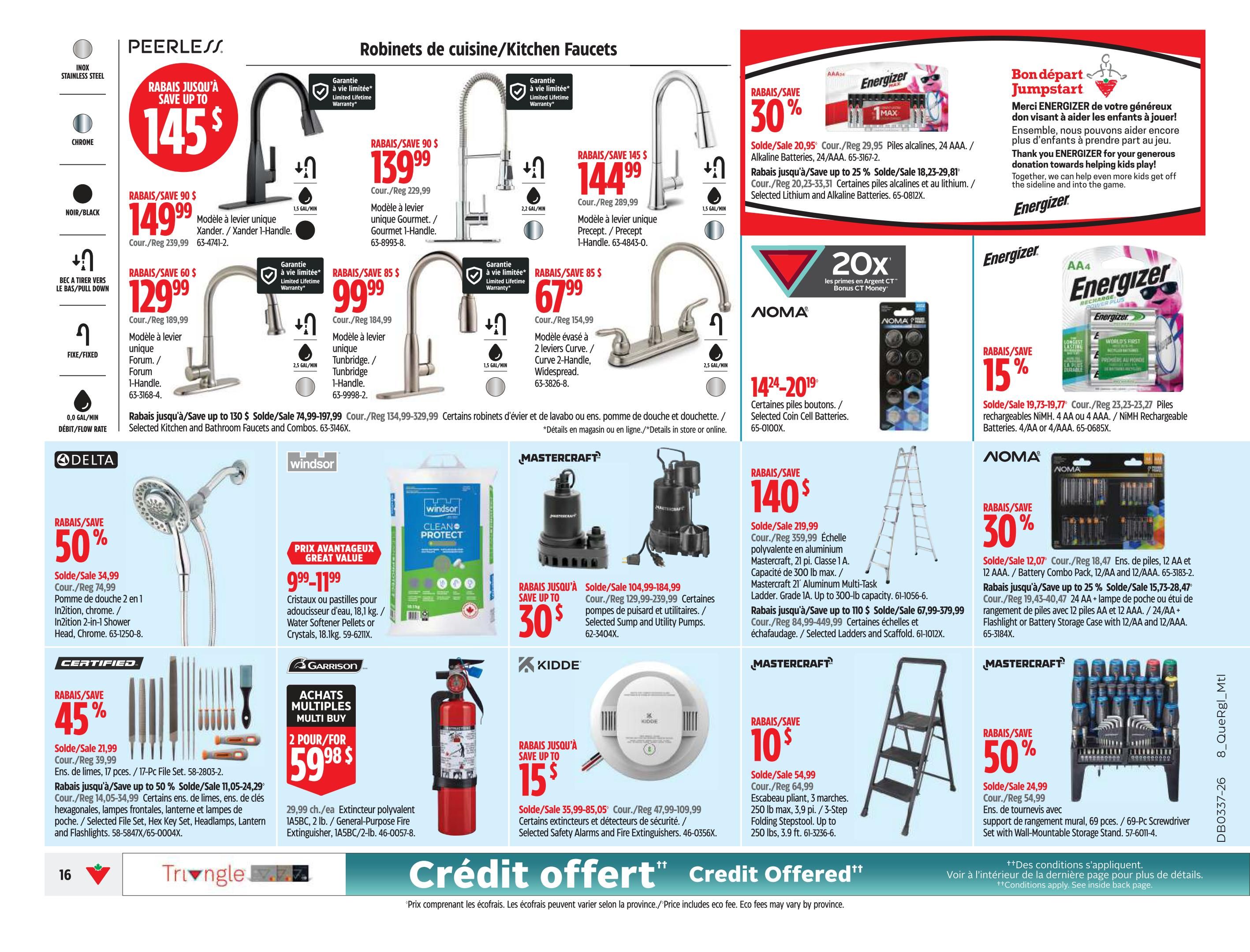 Canadian Tire (QC) Flyer September 10 to 16