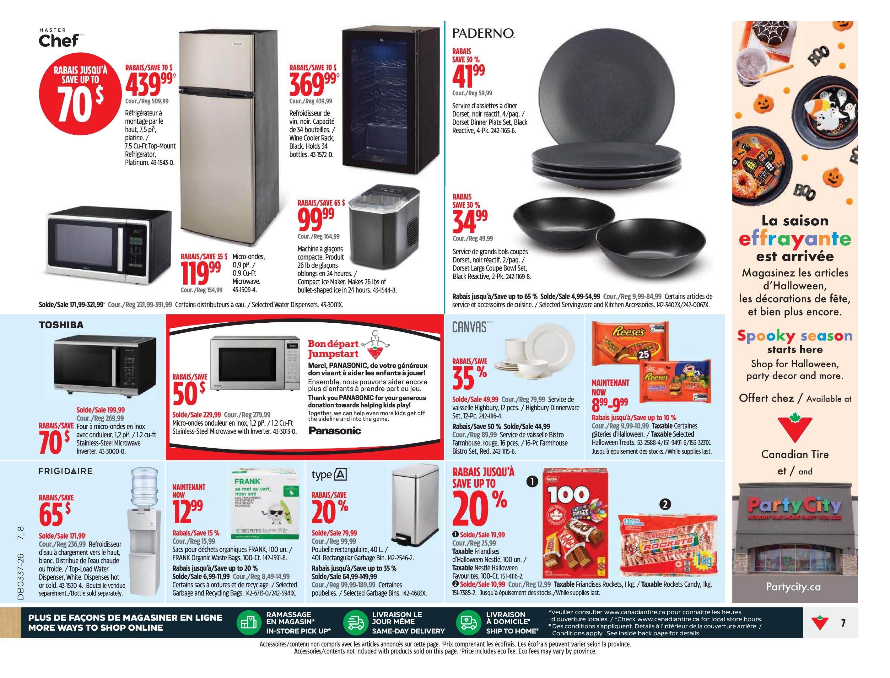 Canadian Tire (QC) Flyer September 10 to 16