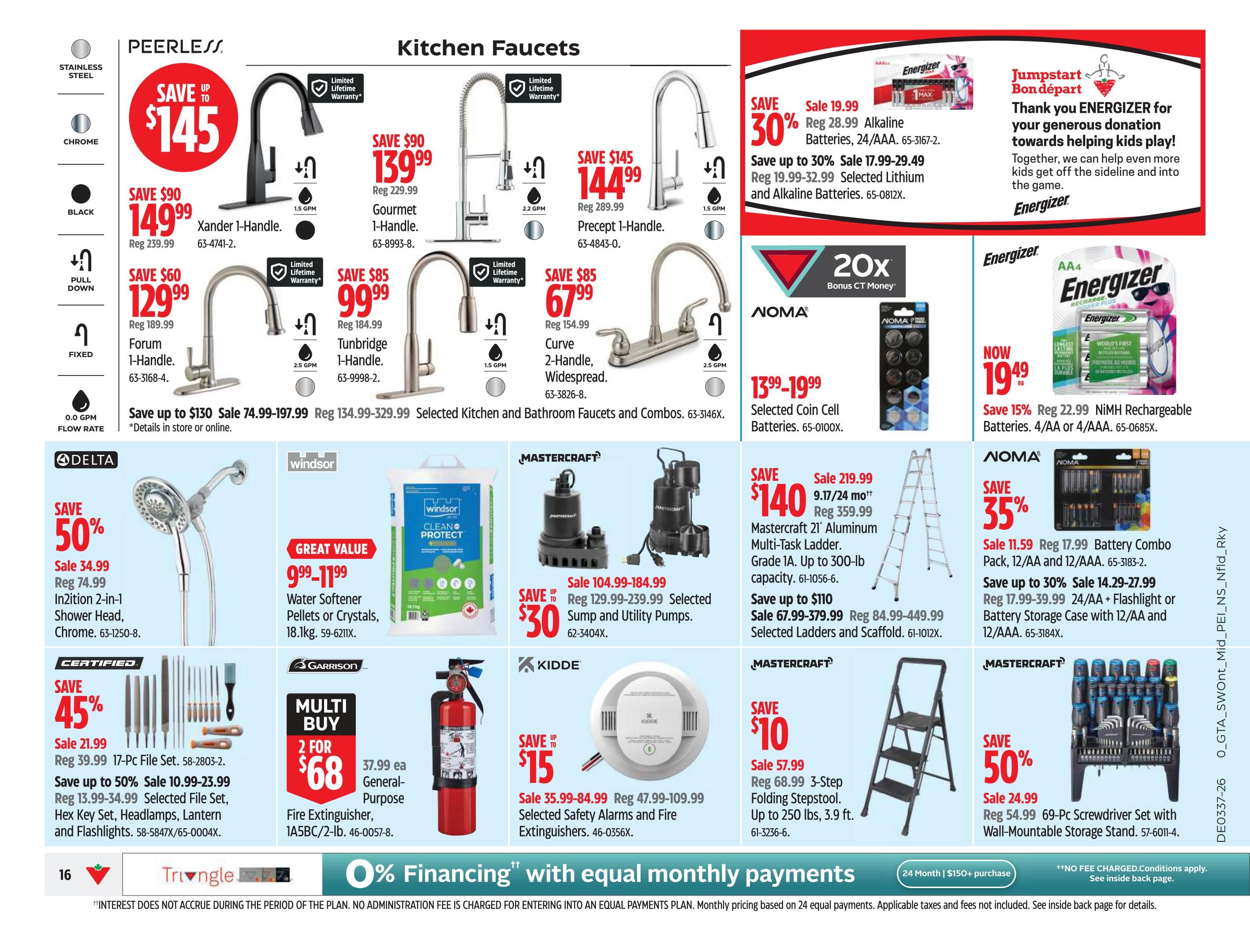 Canadian Tire (Atlantic) Flyer September 10 to 16