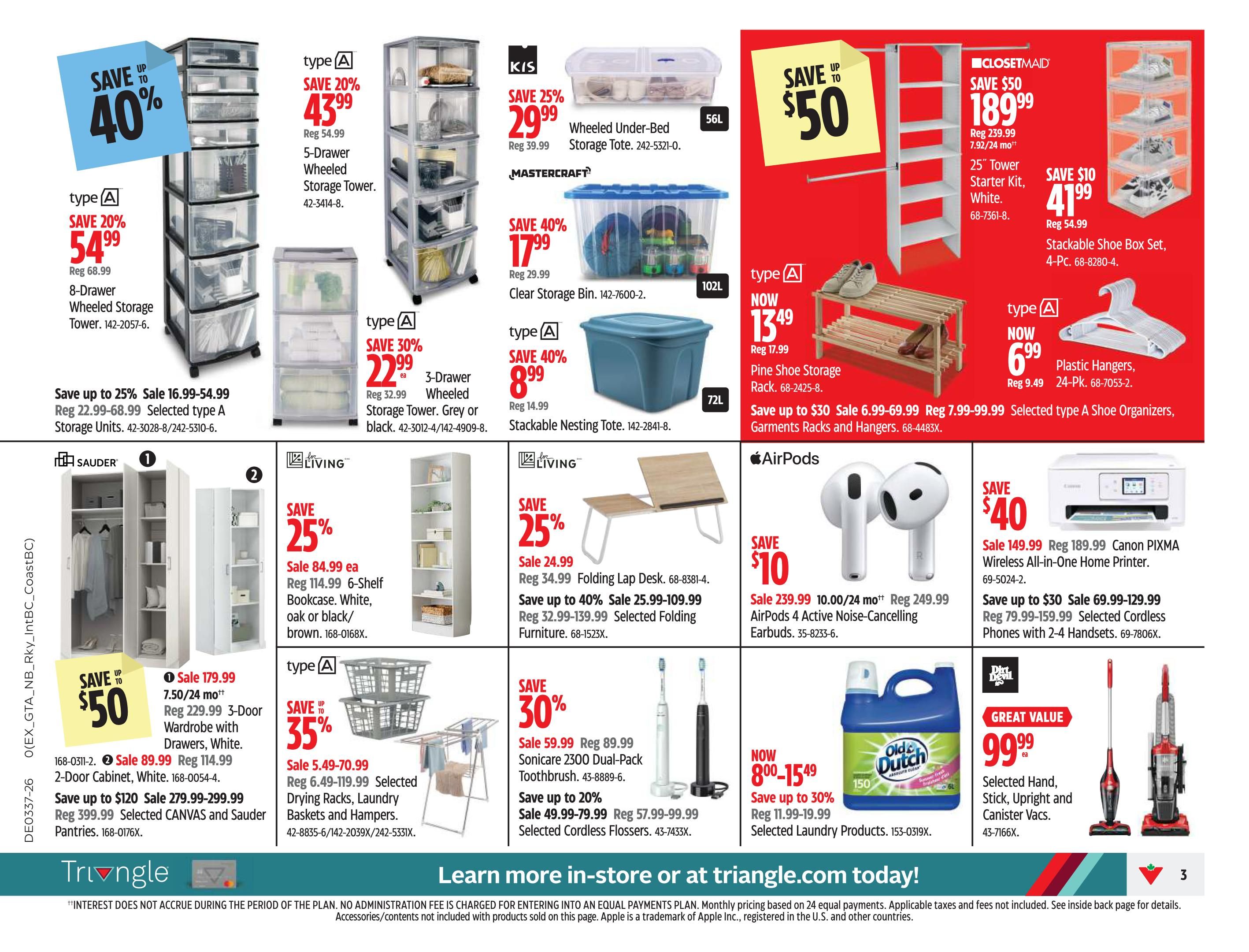 Canadian Tire (Atlantic) Flyer September 10 to 16