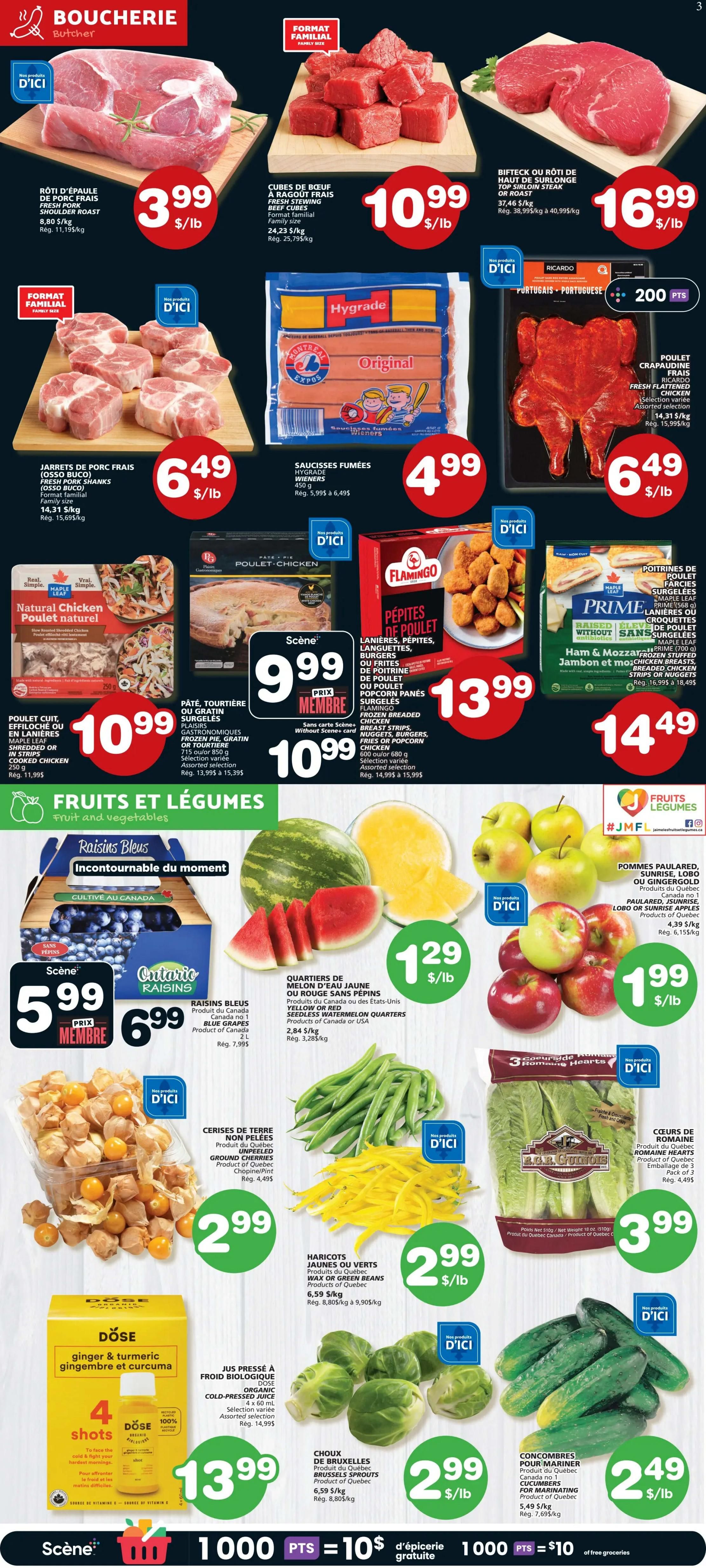 Coop IGA (QC) Flyer September 10 to 16