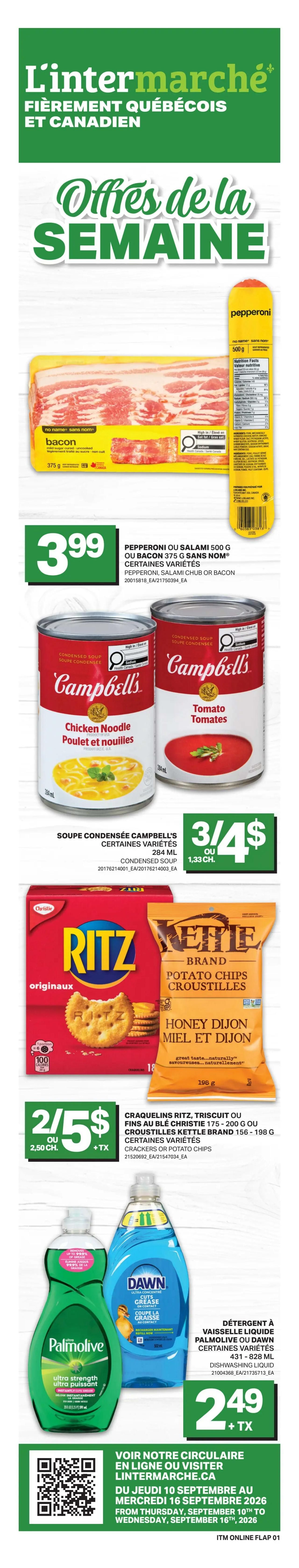 L'inter Marche Flyer September 10 to 16