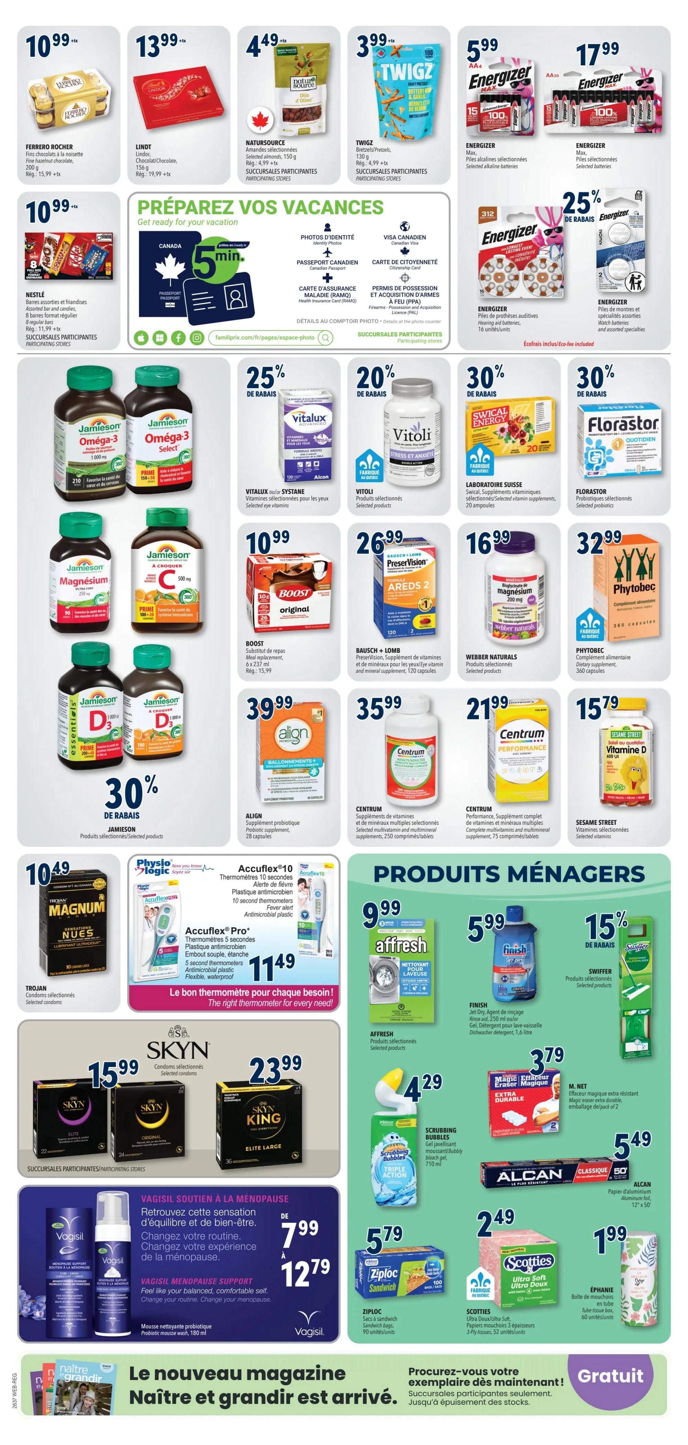 Familiprix Flyer September 10 to 16