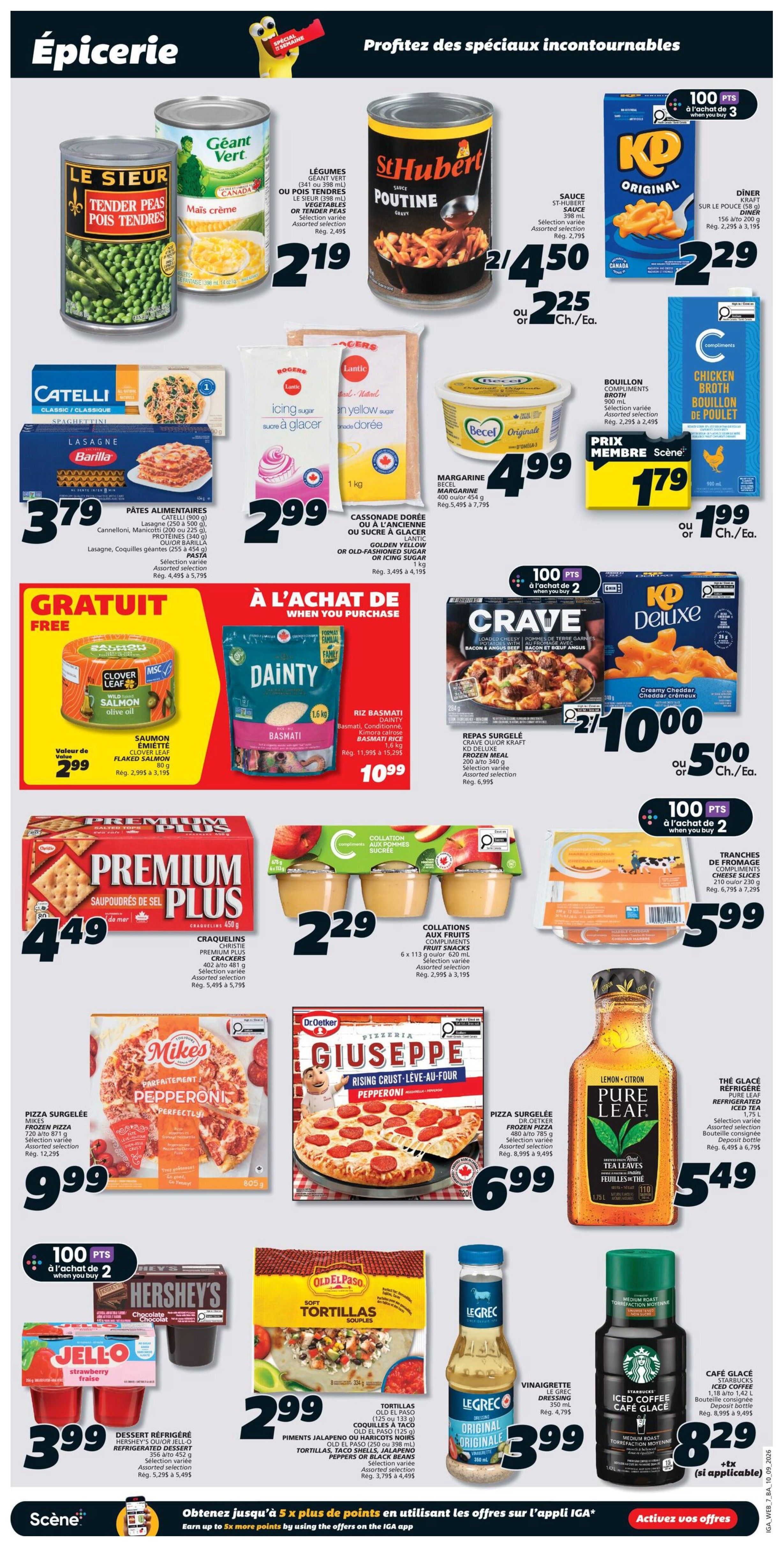 IGA (NB) Flyer September 10 to 16