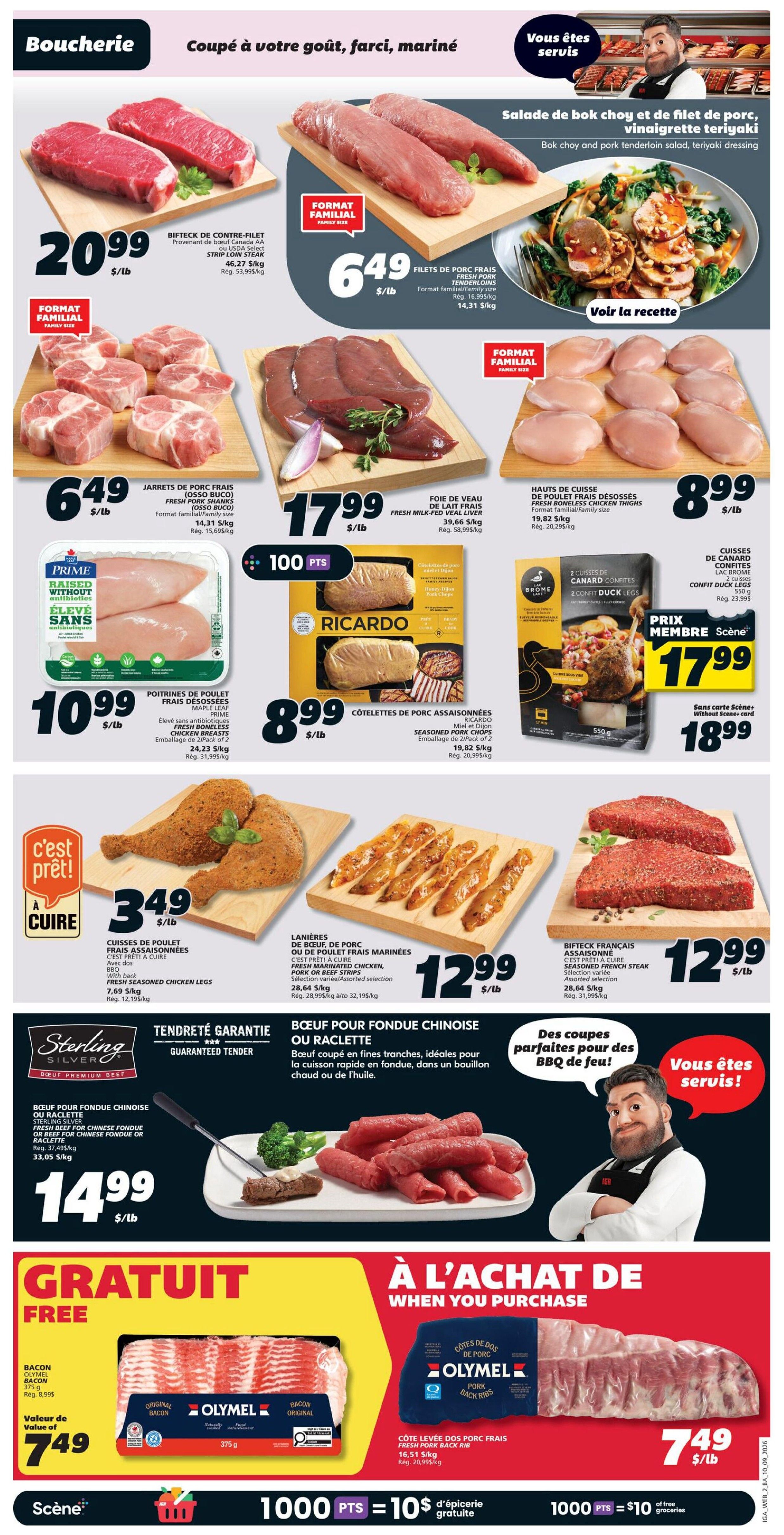 IGA (NB) Flyer September 10 to 16