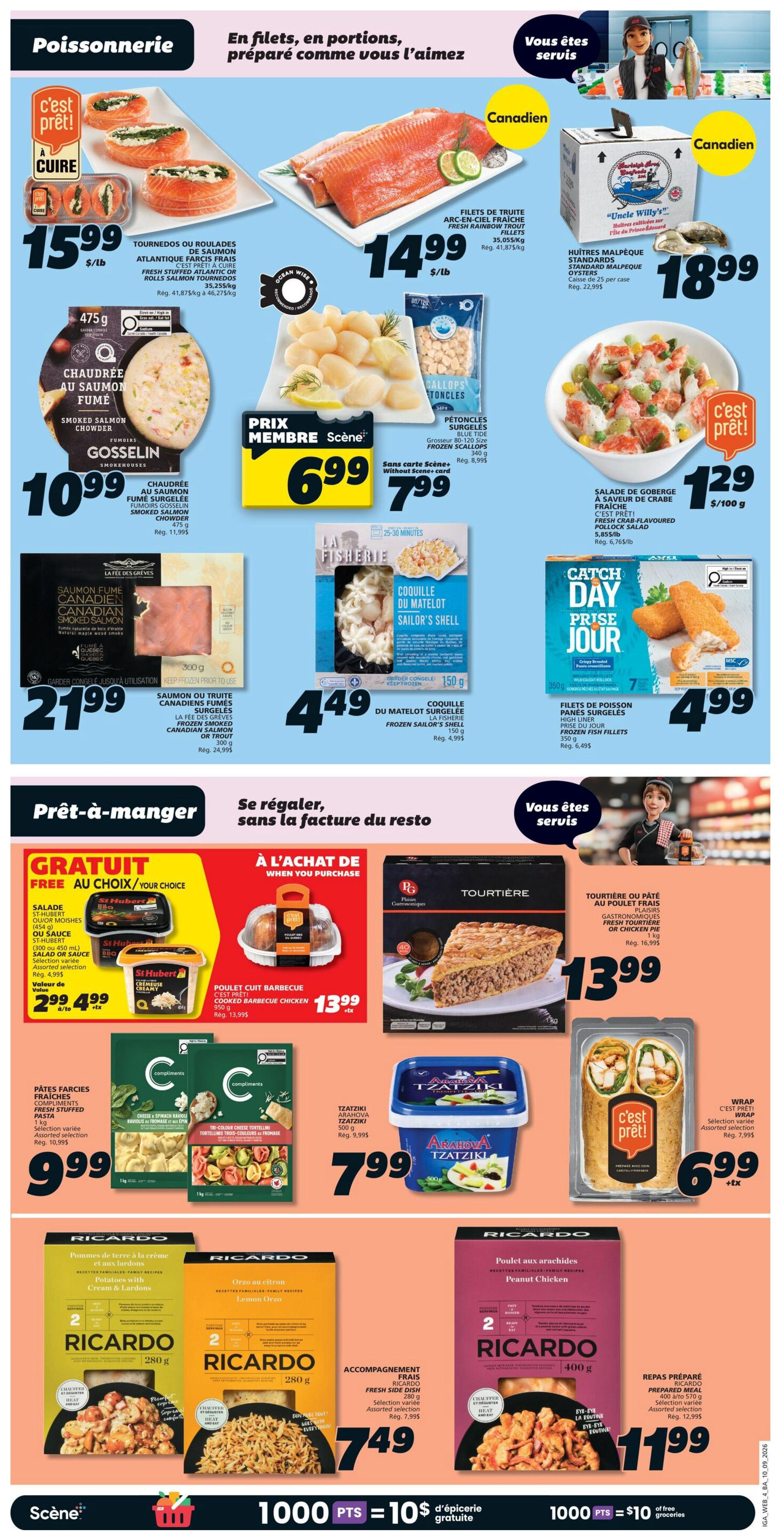 IGA (NB) Flyer September 10 to 16
