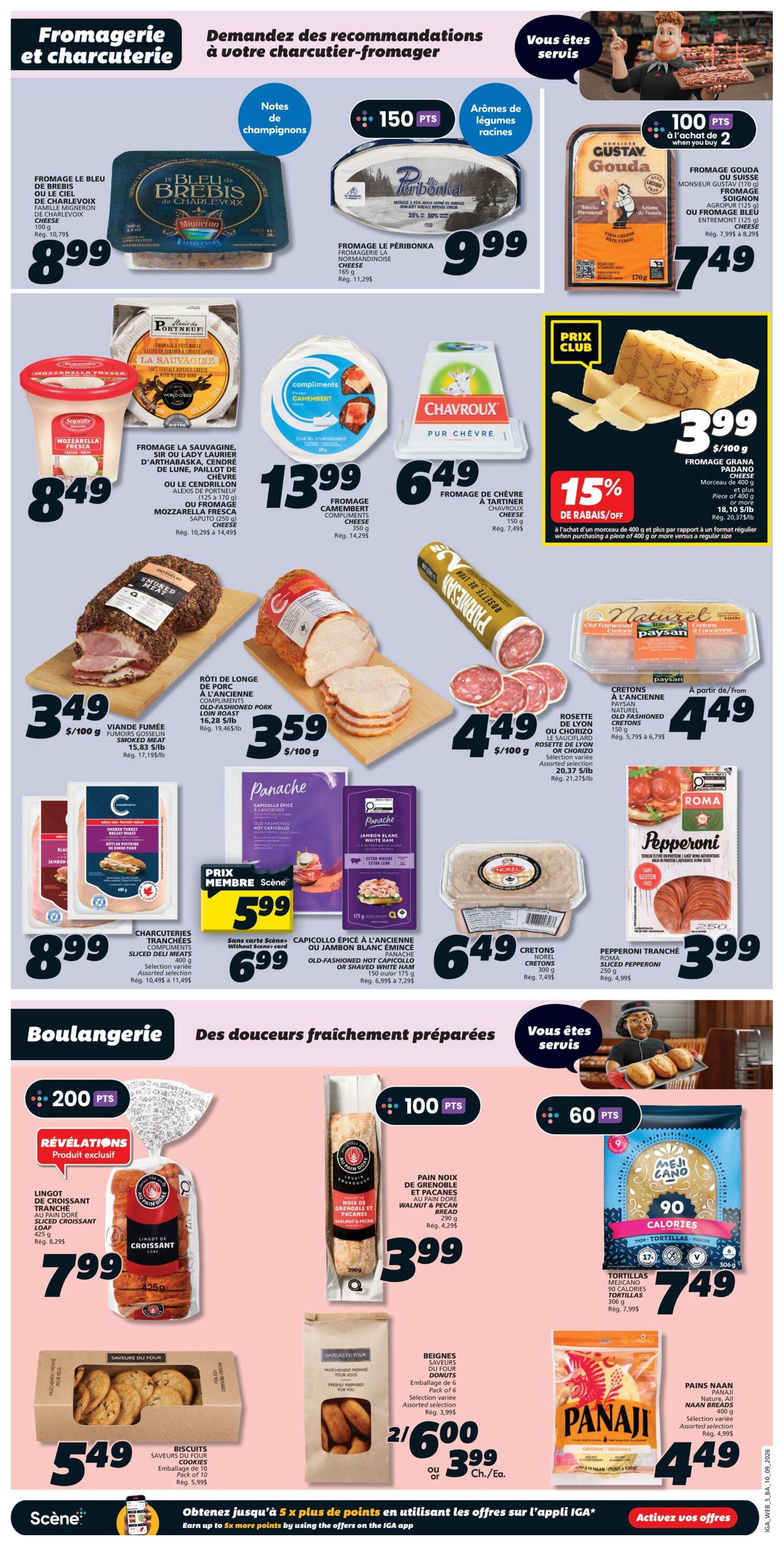 IGA (NB) Flyer September 10 to 16