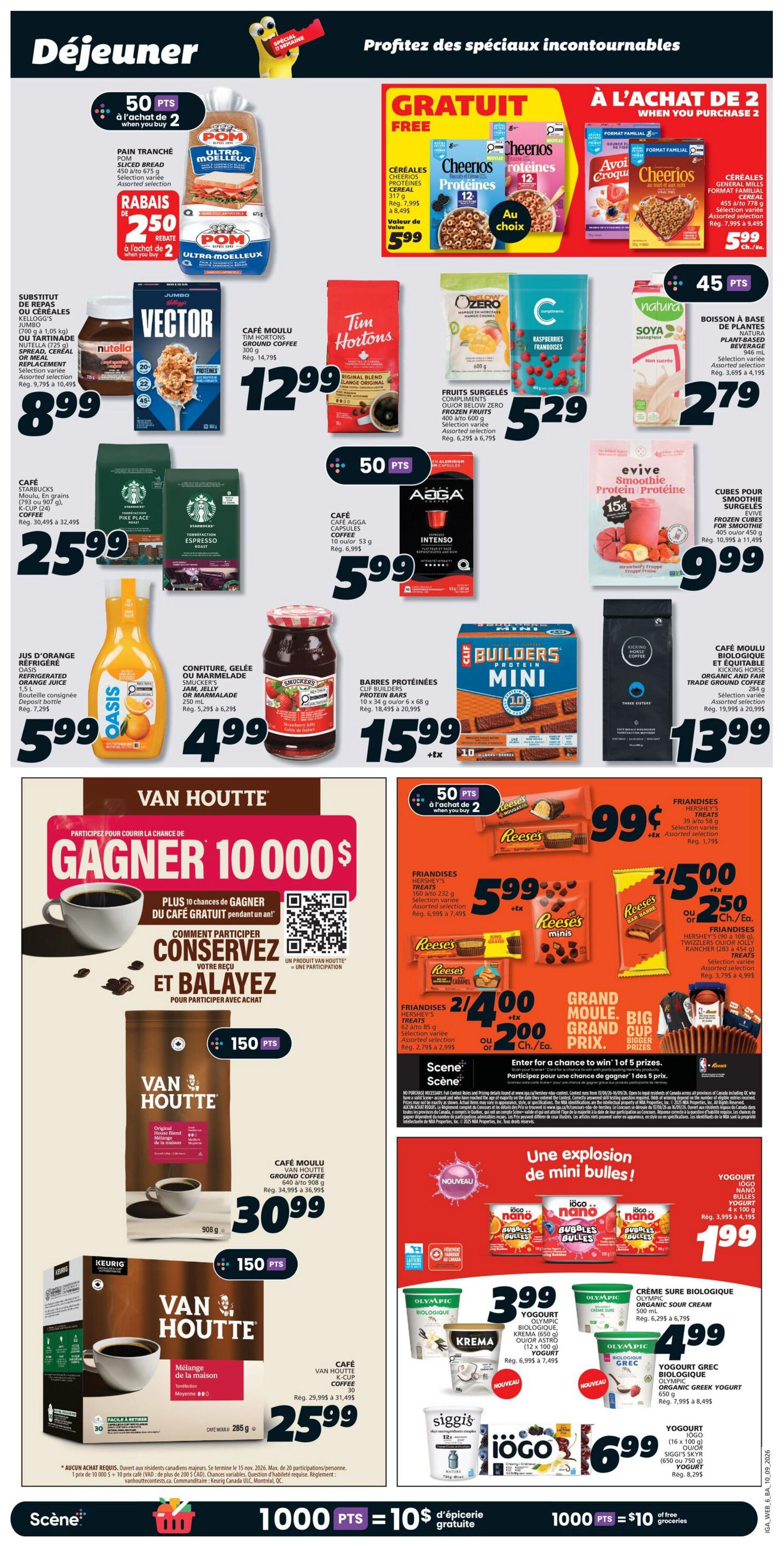 IGA (NB) Flyer September 10 to 16