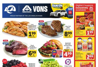 Albertsons (Bakersfield Area, CA) Weekly Ad September 9 - 15, 2026
