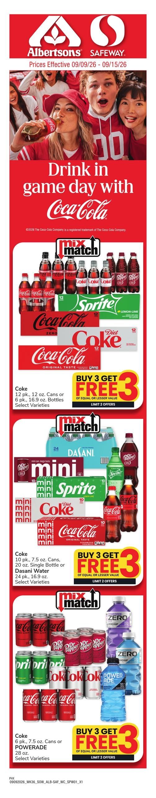 Albertsons (Apache Junction Area, AZ) Weekly Ad September 9 - 15, 2026