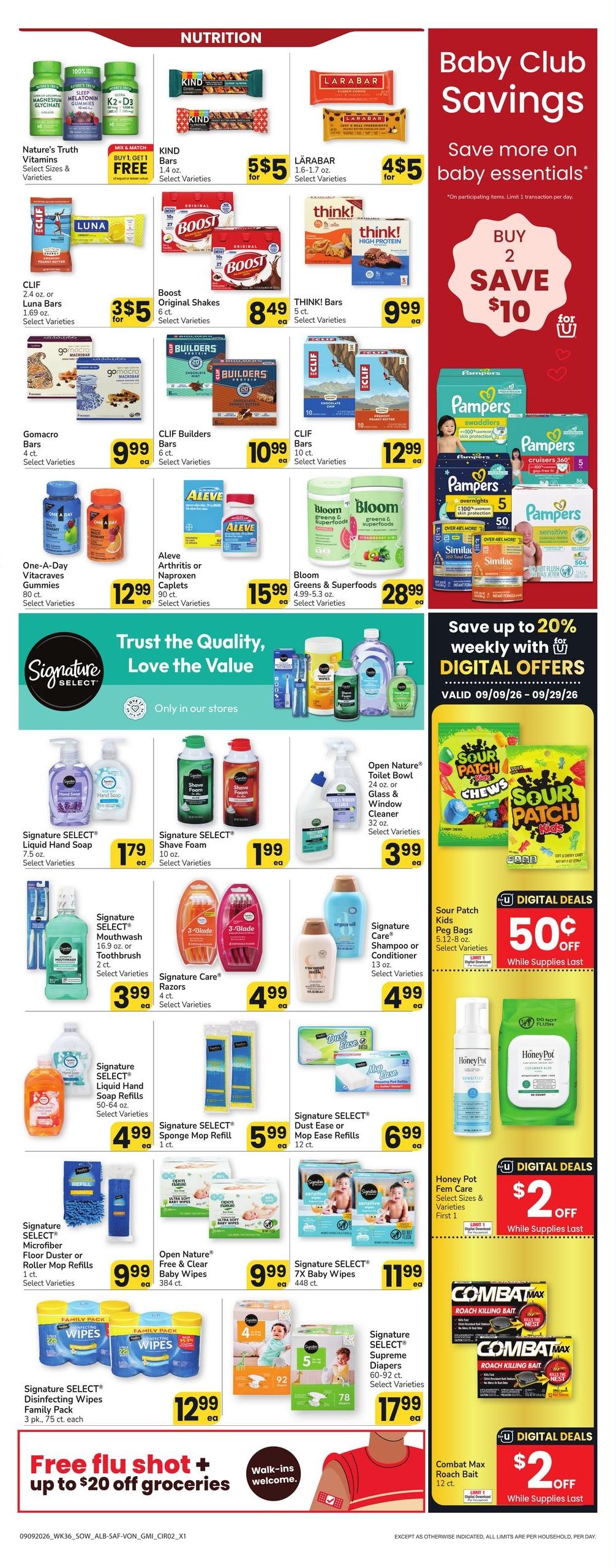 Albertsons (Apache Junction Area, AZ) Weekly Ad September 9 - 15, 2026