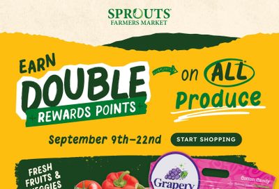 Sprouts Farmers Market (Apache Junction Area, AZ) Weekly Ad September 9 - 15, 2026