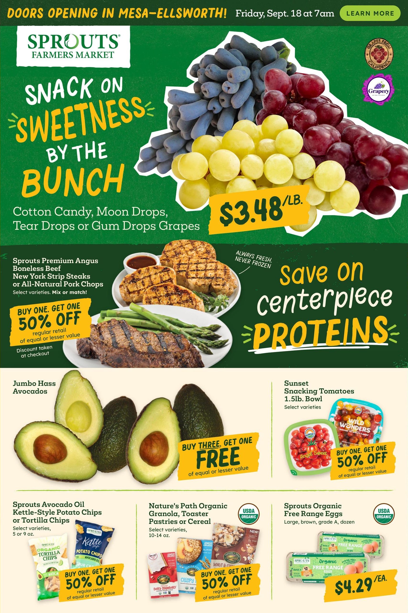Sprouts Farmers Market (Apache Junction Area, AZ) Weekly Ad September 9 - 15, 2026