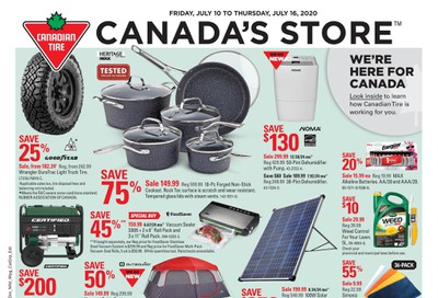 Canadian Tire (Atlantic) Flyer July 10 to 16