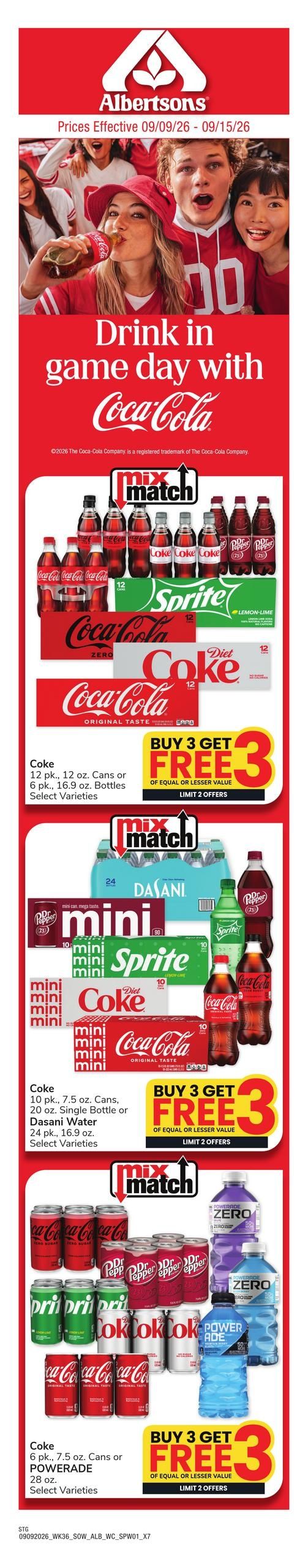 Albertsons (Colorado City Area, AZ) Weekly Ad September 9 - 15, 2026