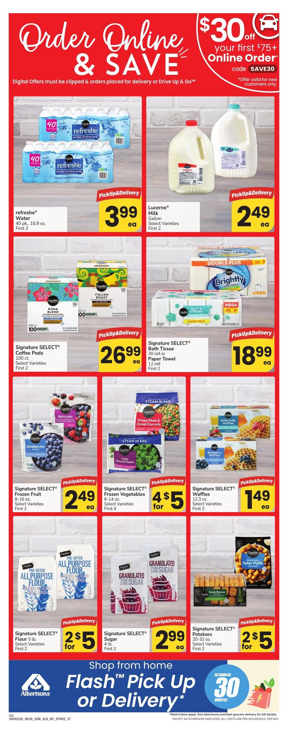 Albertsons (Colorado City Area, AZ) Weekly Ad September 9 - 15, 2026