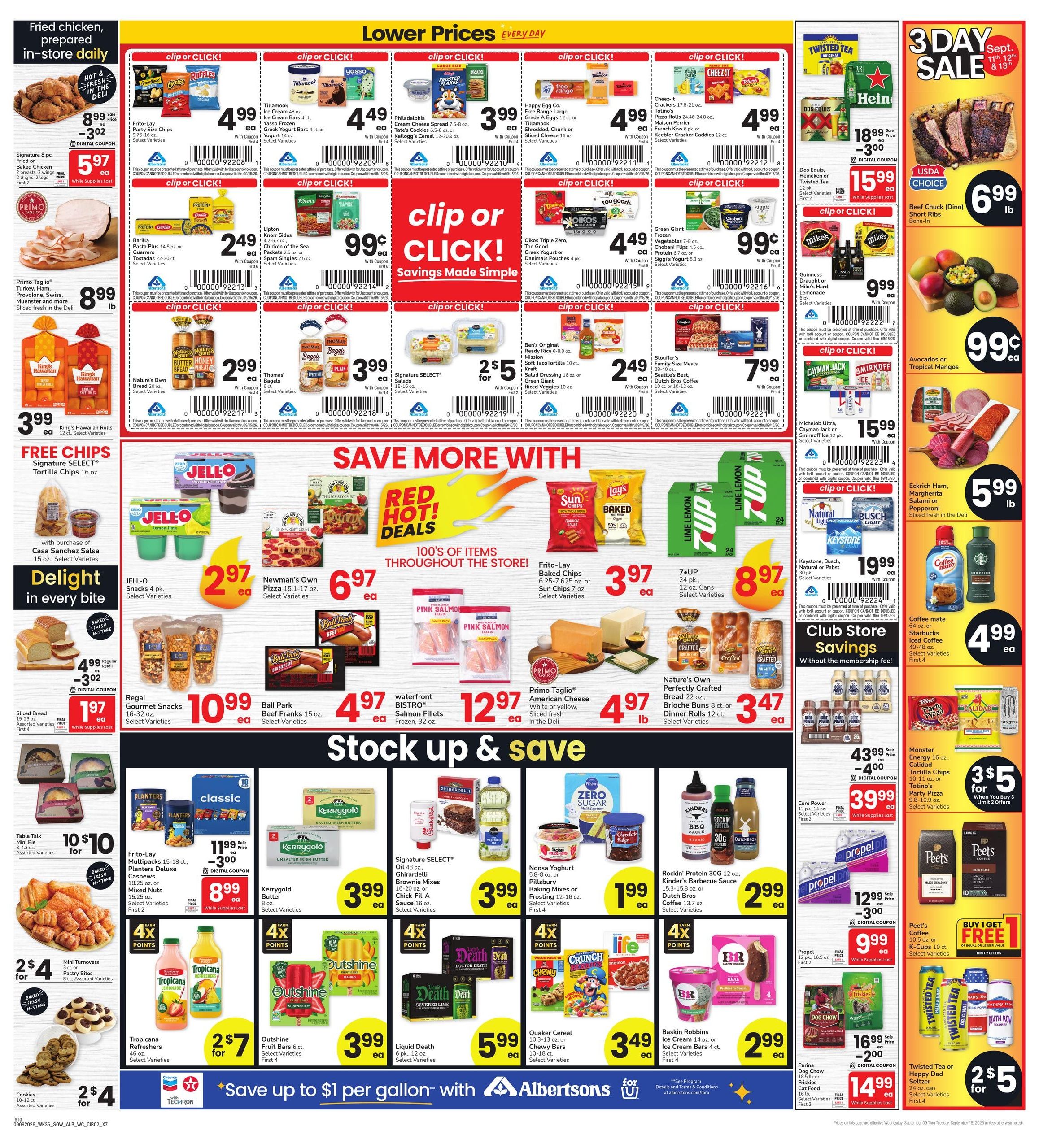 Albertsons (Colorado City Area, AZ) Weekly Ad September 9 - 15, 2026