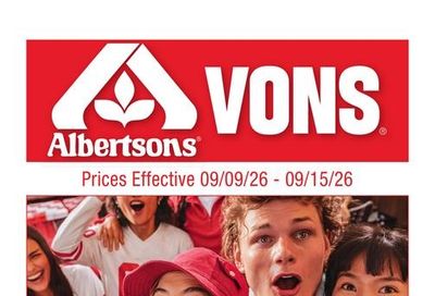 Albertsons (Las Vegas-North Las Vegas Area, NV) Weekly Ad September 9 - 15, 2026