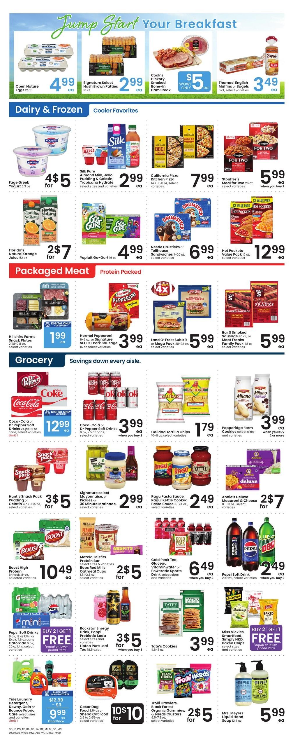 Albertsons (Malmstrom Afb Area, MT) Weekly Ad September 9 - 15, 2026