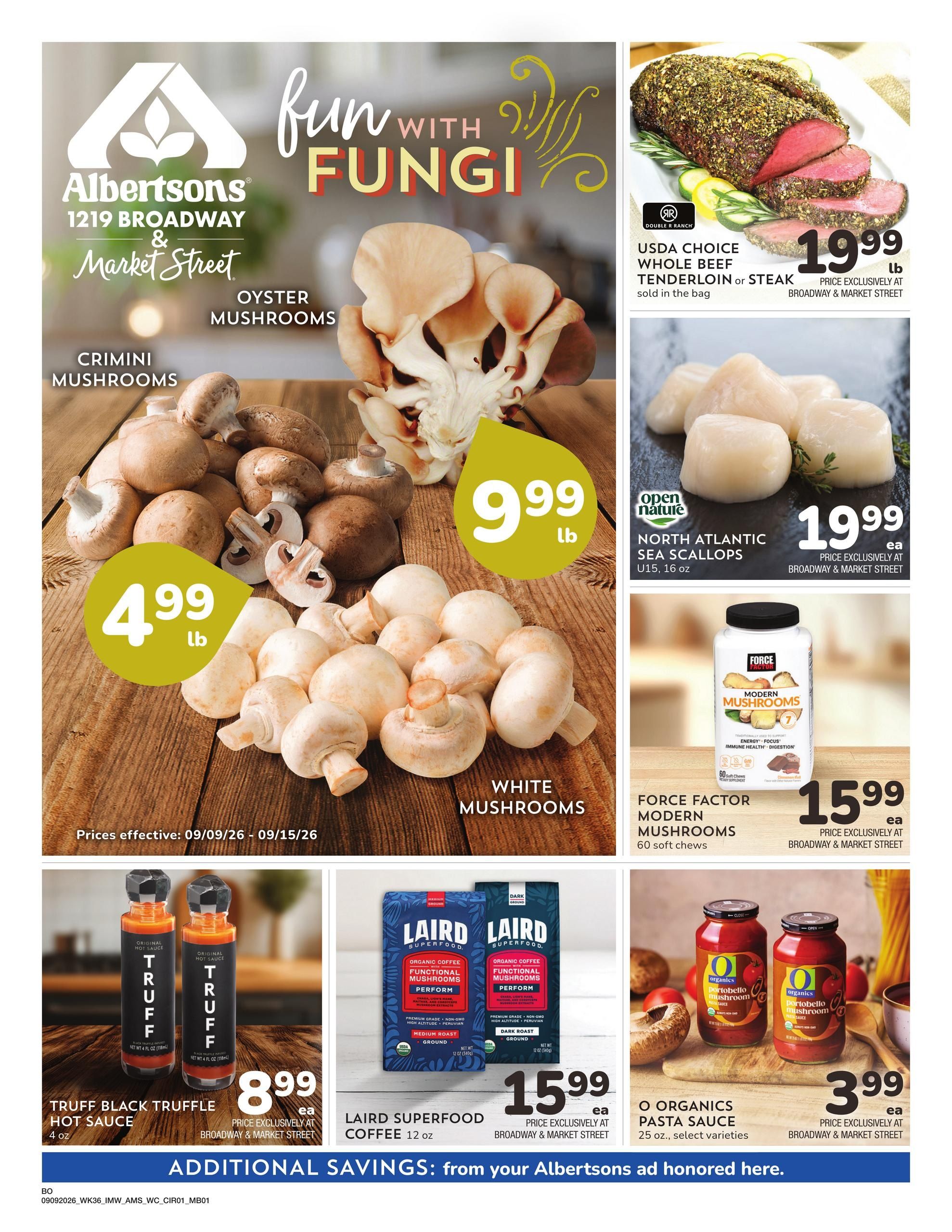 Albertsons Weekly Ad September 9 - 15, 2026